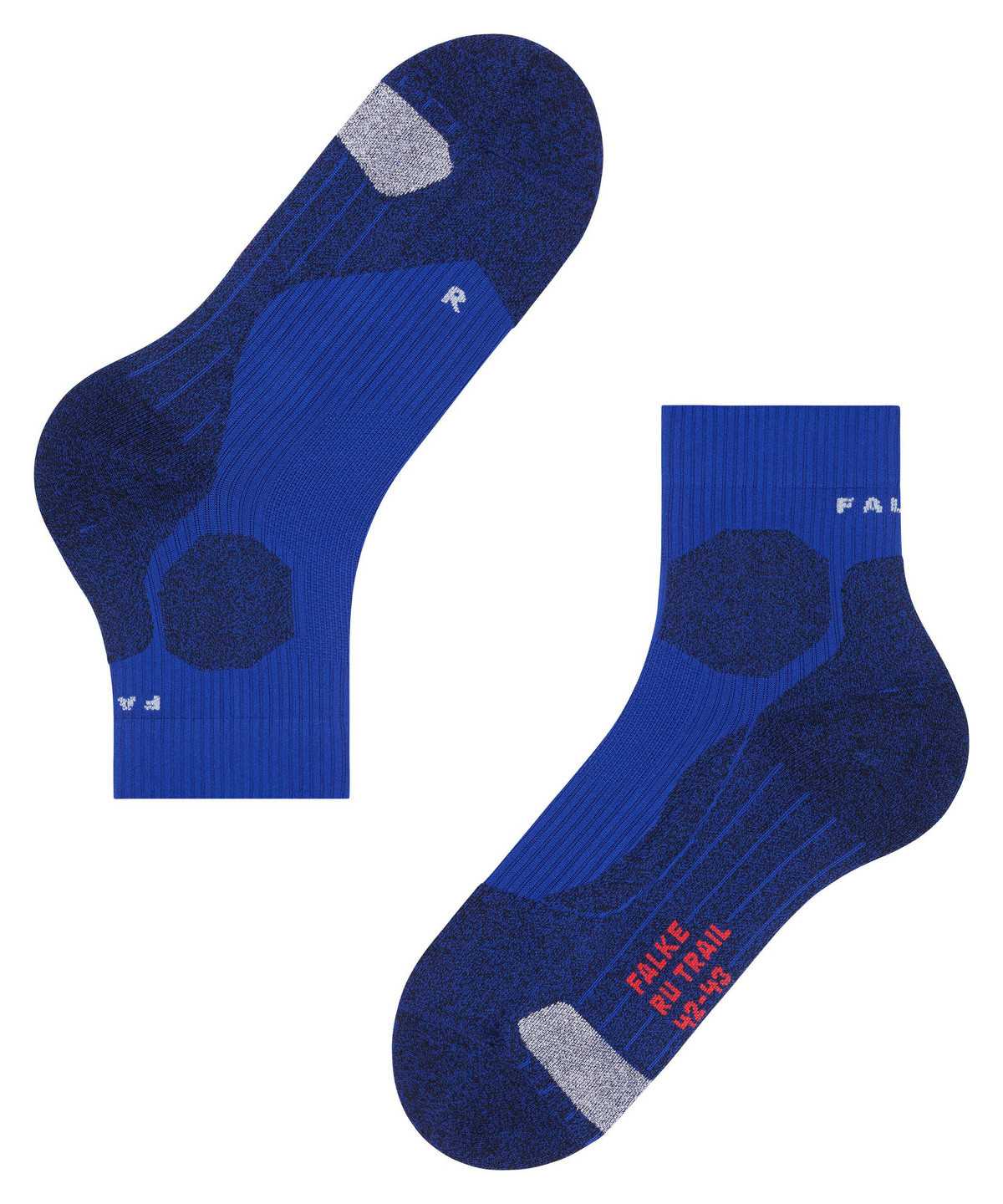 Falke RU Trail Grip Running Socks Sokken Heren Blauw | TGH-713924