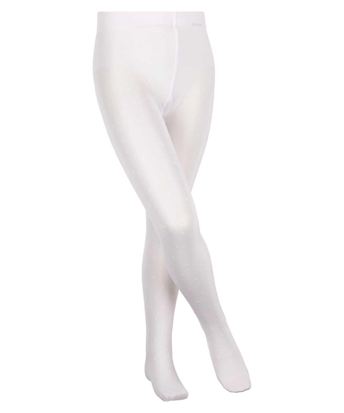 Falke Romantic Dot Tights Tights Kinderen Wit | QRS-432061