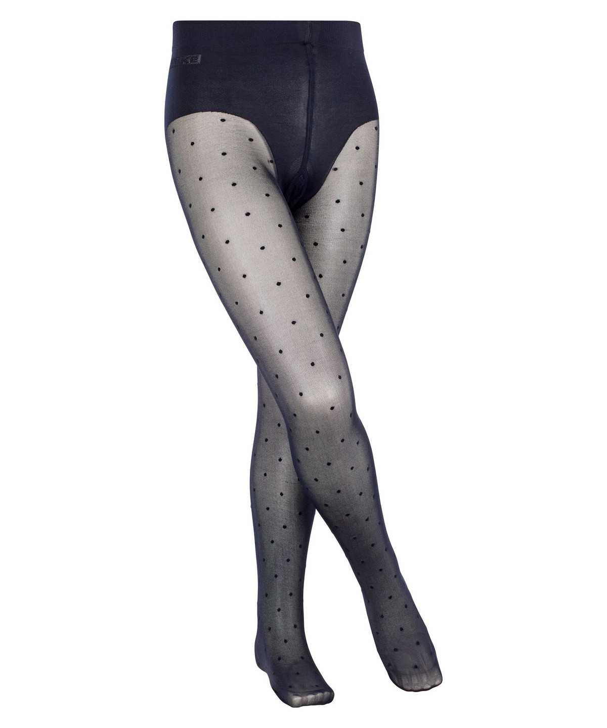 Falke Romantic Dot Tights Tights Kinderen Blauw | IUC-087369