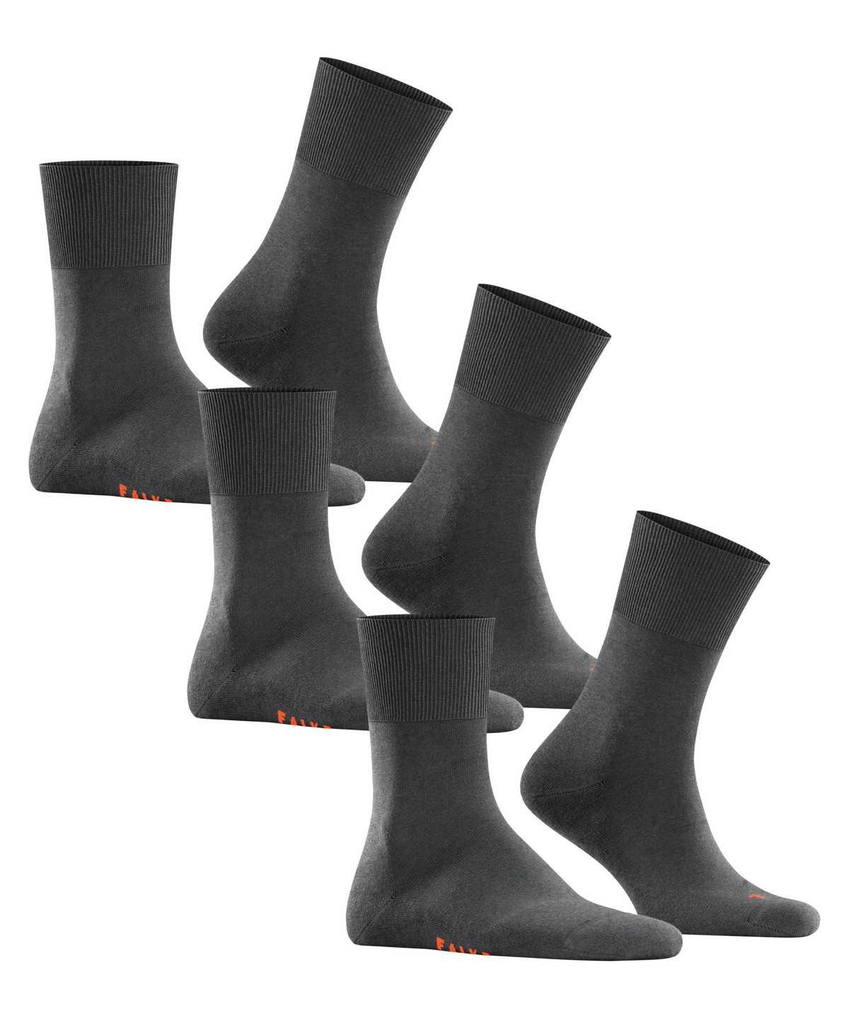 Falke Run 3-Pack Socks Sokken Dames Grijs | UEX-708459