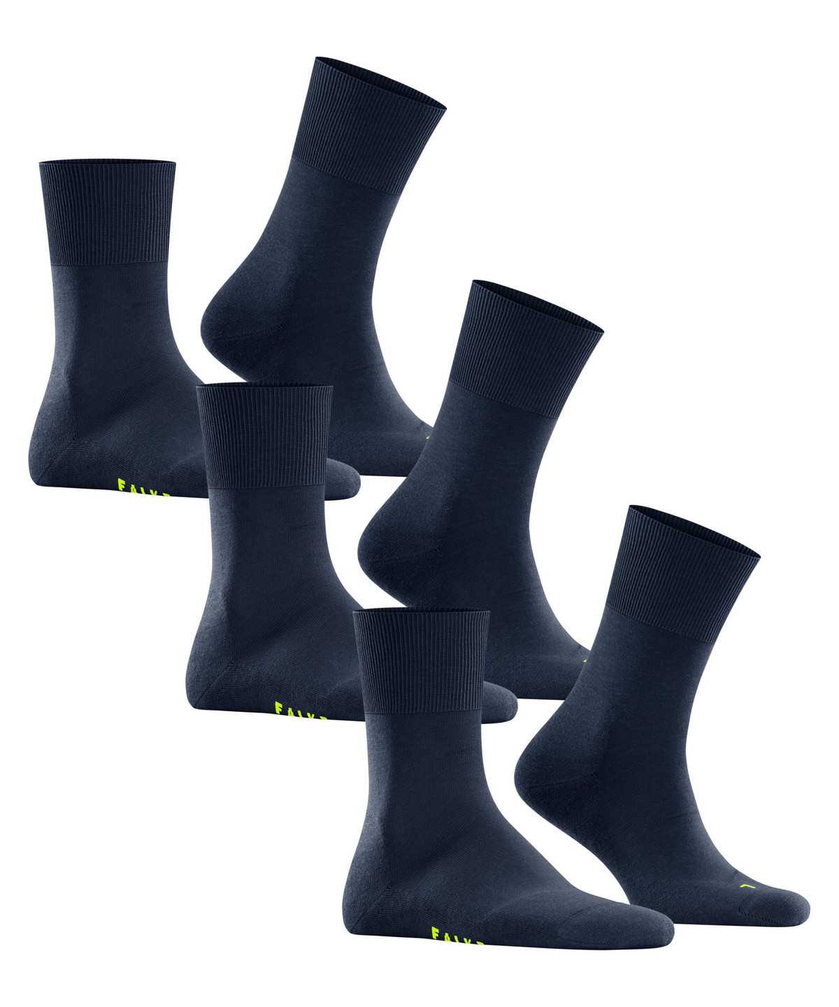 Falke Run 3-Pack Socks Sokken Heren Blauw | MGF-681572