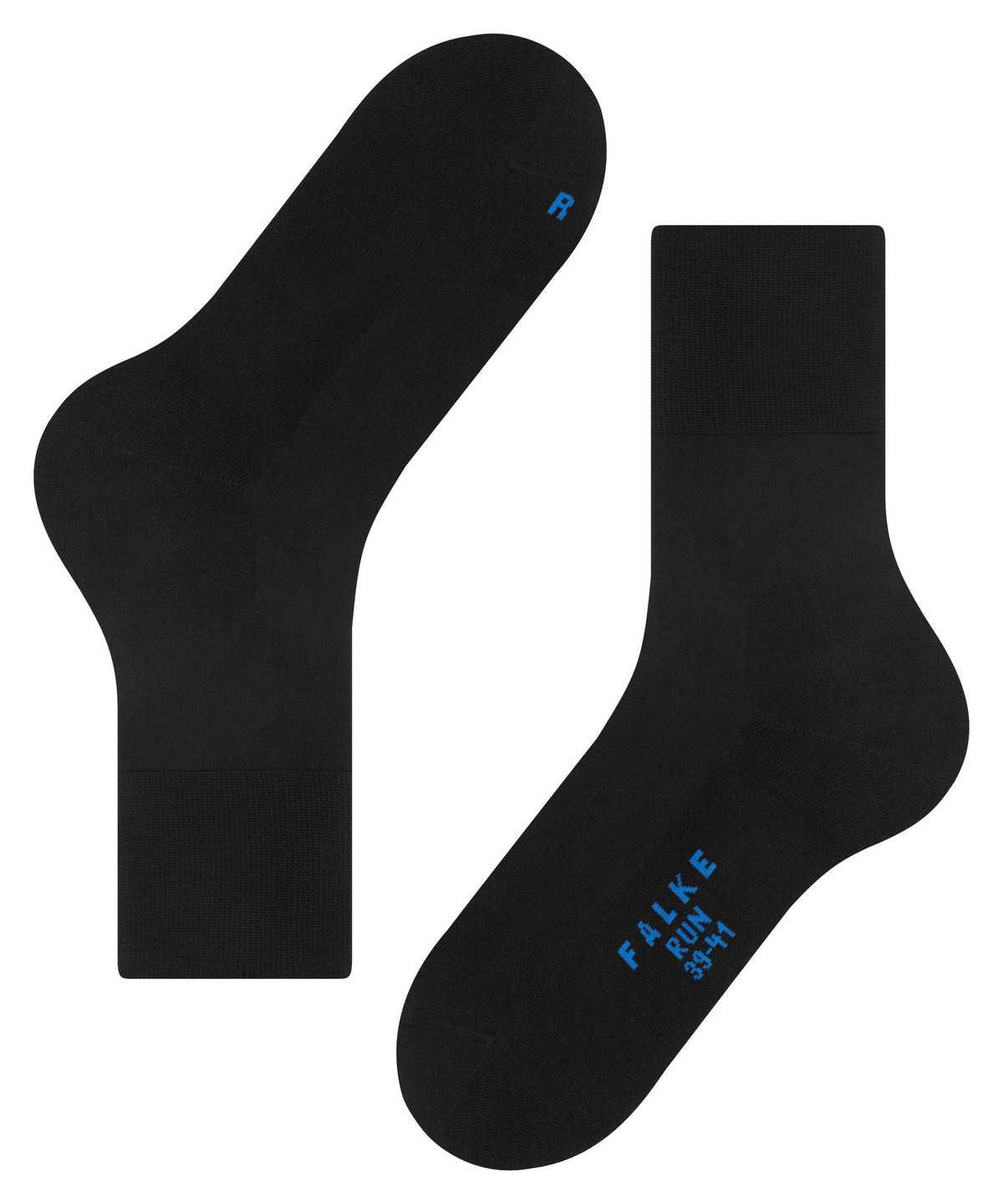 Falke Run Socks Sokken Heren Zwart | TJC-028471