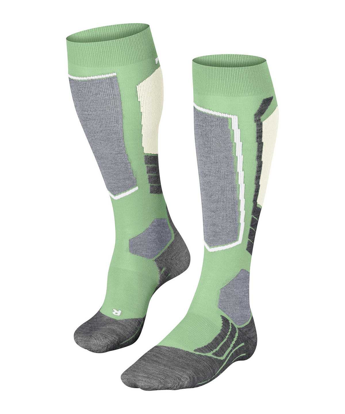 Falke SK2 Intermediate Skiing Knee-high Socks Sports Socks Dames Groen | LZM-547901