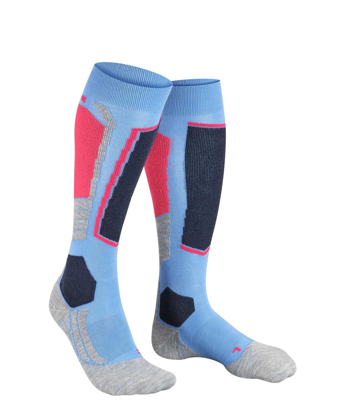 Falke SK2 Intermediate Skiing Knee-high Socks Sports Socks Dames Blauw | AGJ-701234