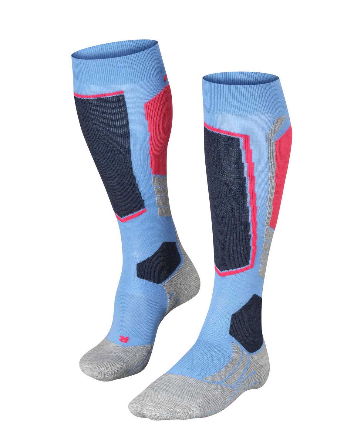 Falke SK2 Intermediate Skiing Knee-high Socks Sports Socks Dames Blauw | AGJ-701234