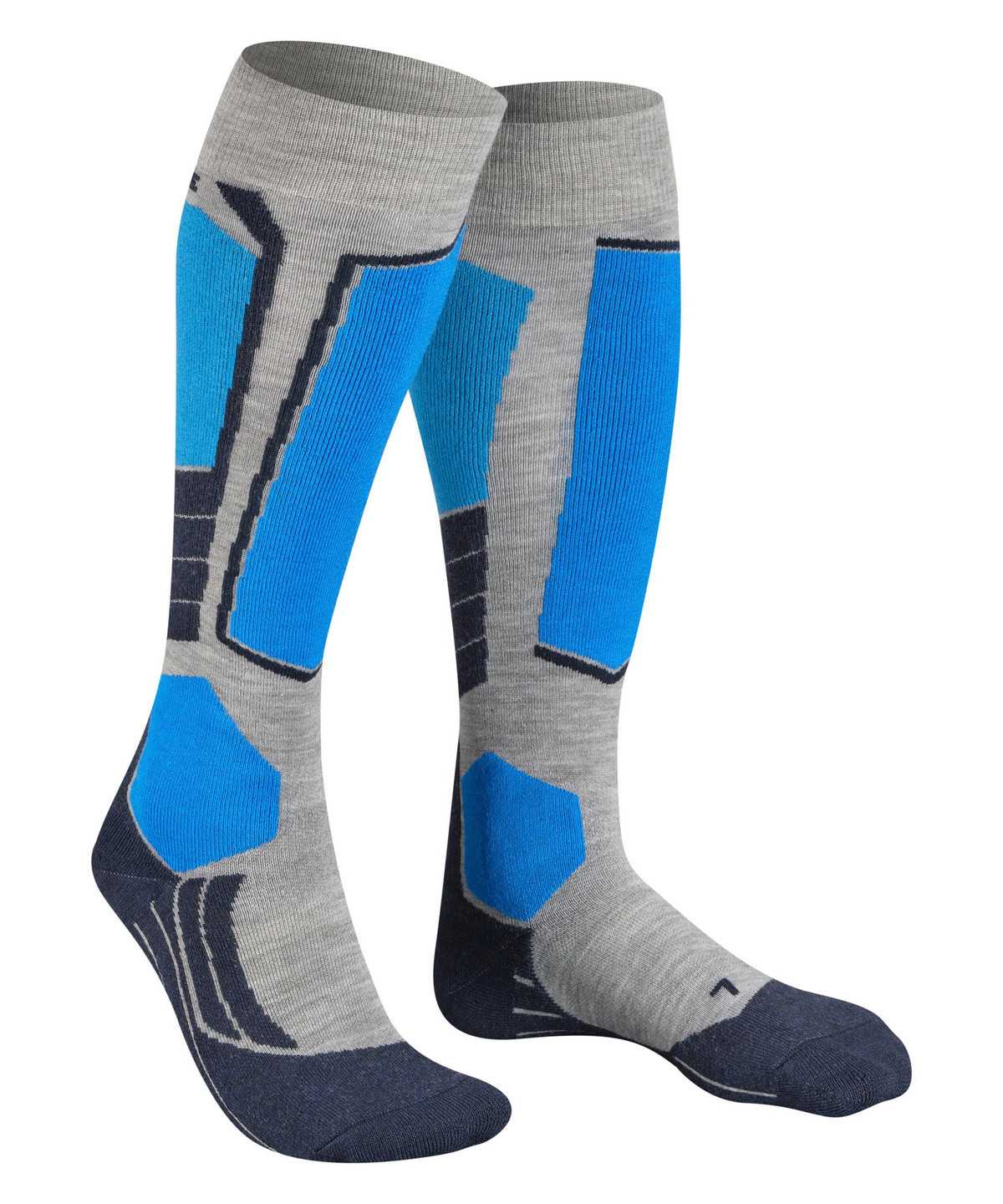 Falke SK2 Intermediate Skiing Knee-high Socks Sokken Heren Grijs | JED-941680