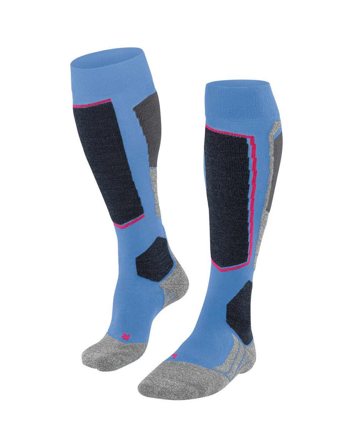 Falke SK2 Intermediate Vegan Skiing Knee-high Socks Sports Socks Dames Blauw | MLY-428370