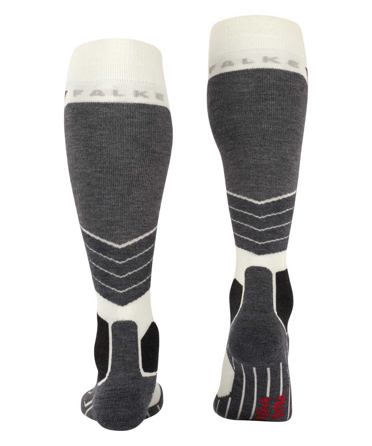 Falke SK2 Intermediate Wool Skiing Knee-high Socks Sports Socks Dames Wit | NEU-215430