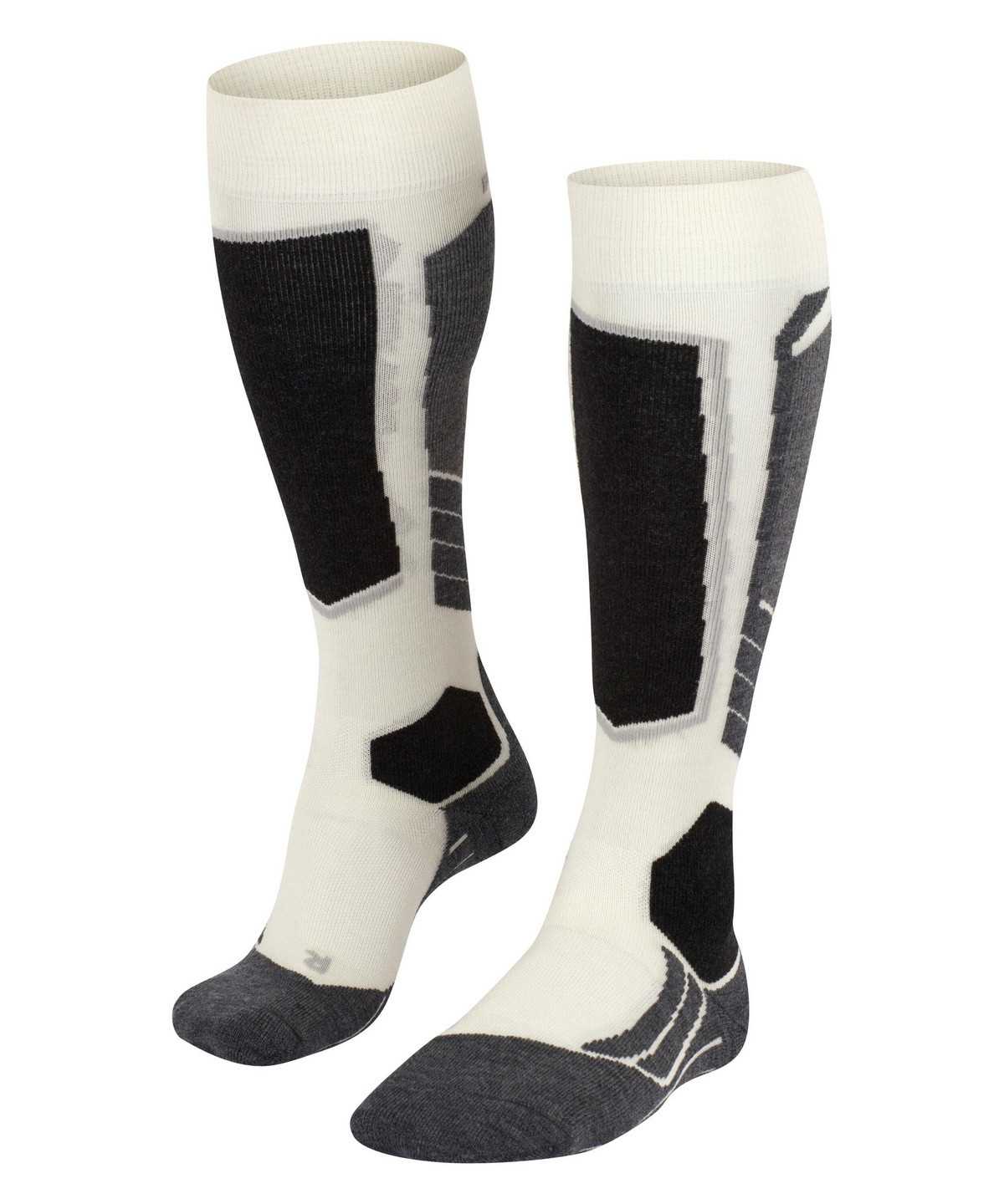 Falke SK2 Intermediate Wool Skiing Knee-high Socks Sports Socks Dames Wit | NEU-215430