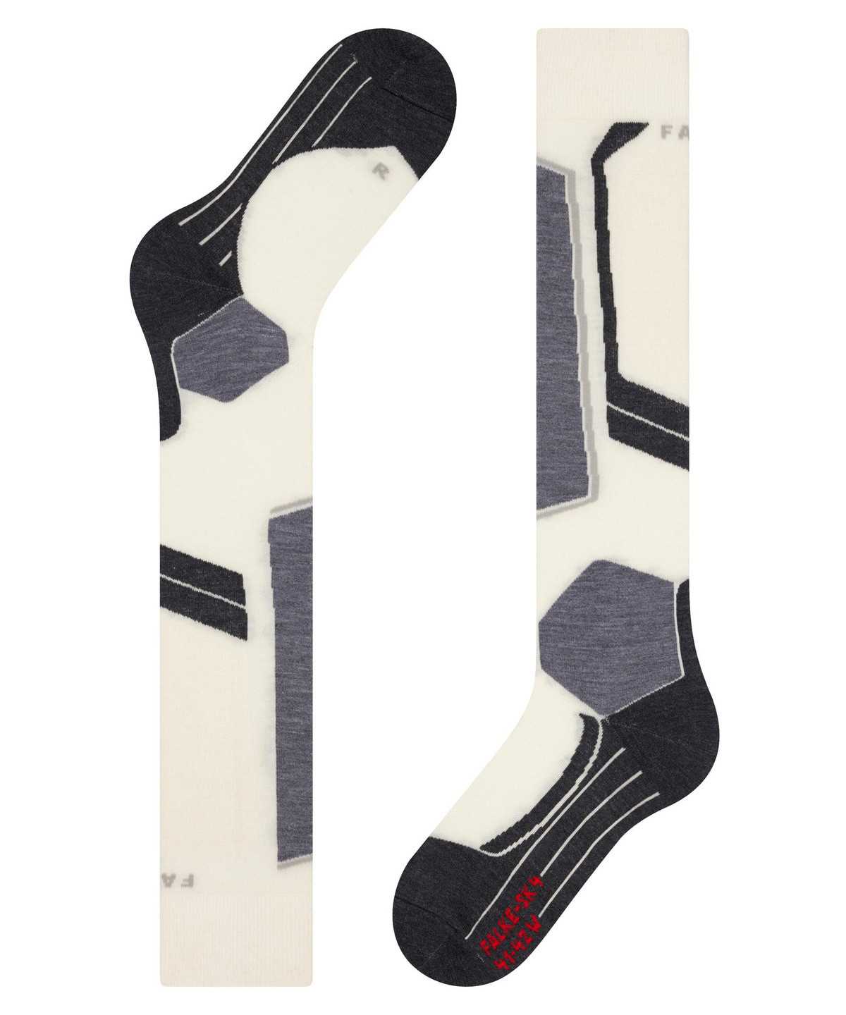 Falke SK4 Advanced Skiing Knee-high Socks Sports Socks Dames Wit | YHR-850974