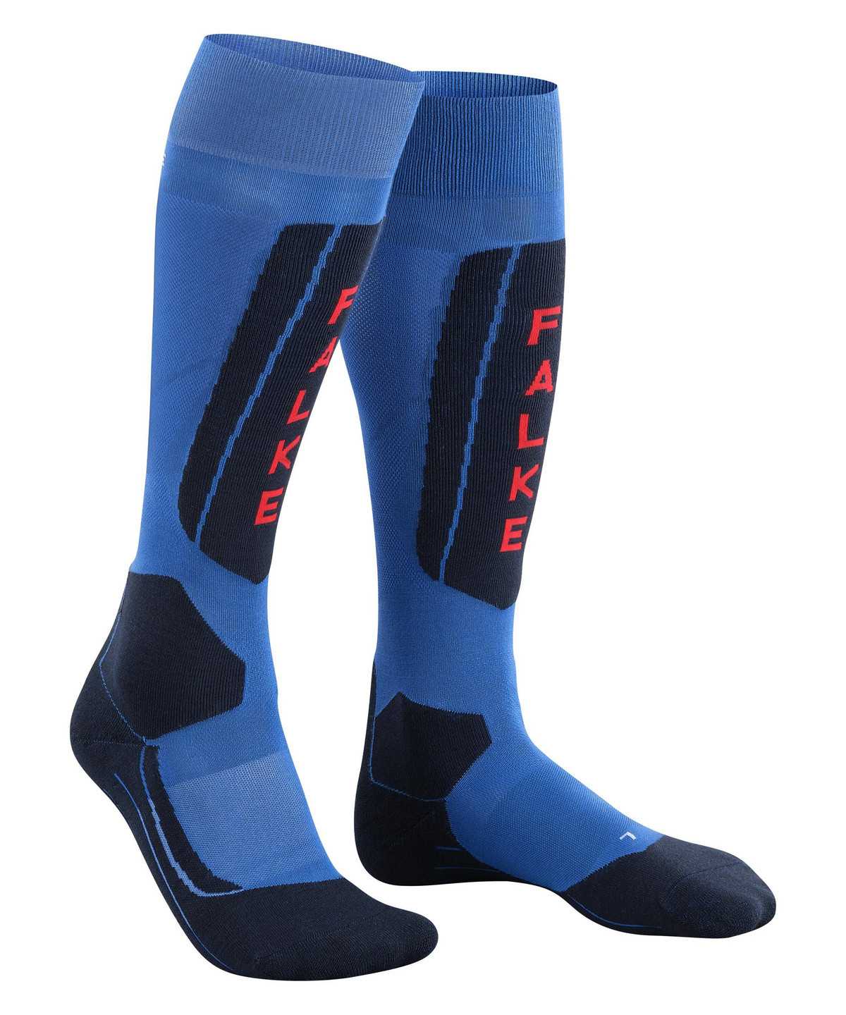 Falke SK5 Expert Skiing Knee-high Socks Sokken Heren Blauw | GAY-435072