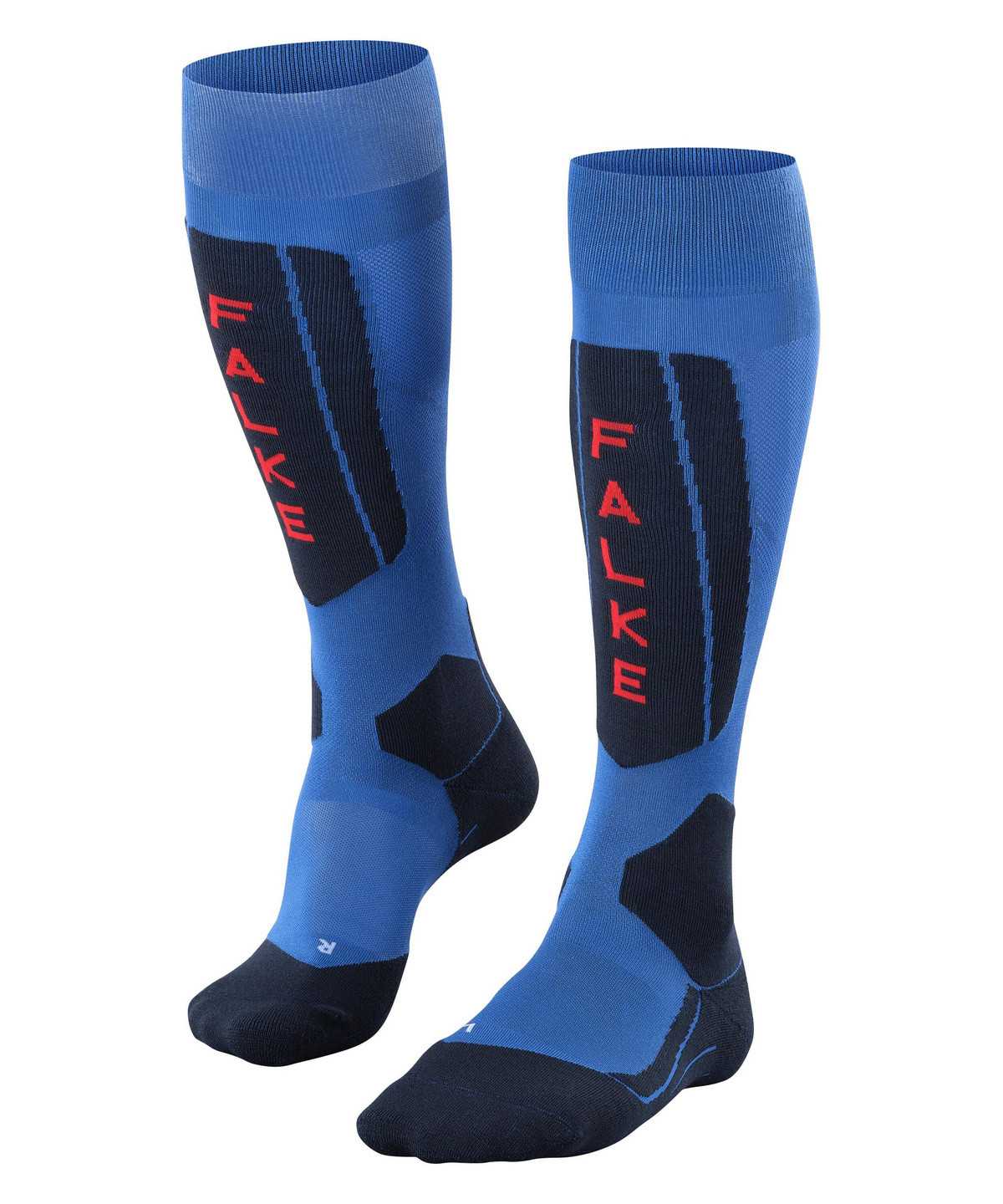 Falke SK5 Expert Skiing Knee-high Socks Sokken Heren Blauw | GAY-435072