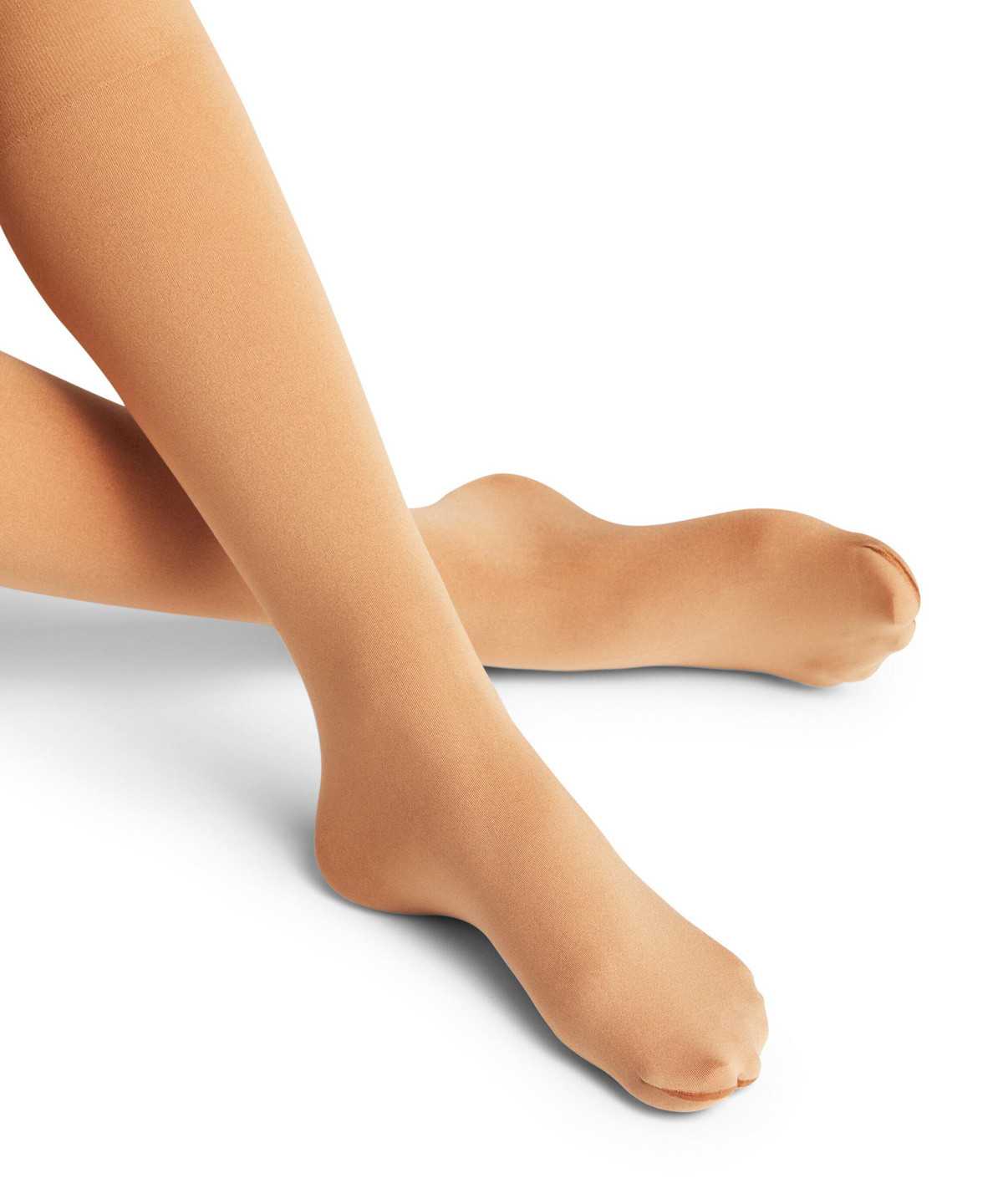 Falke Seidenglatt 40 DEN Knee-high Socks Sokken Dames Beige | GVI-698417