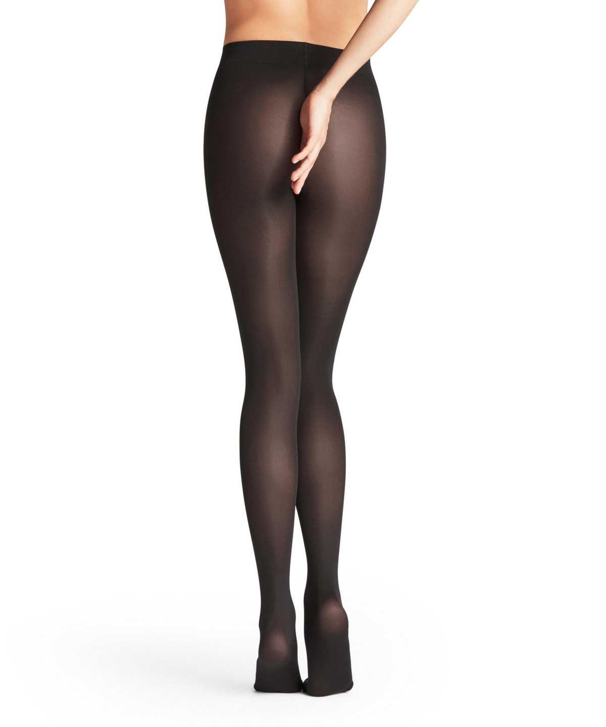 Falke Seidenglatt 40 DEN Tights Tights Dames Zwart | EDG-298530