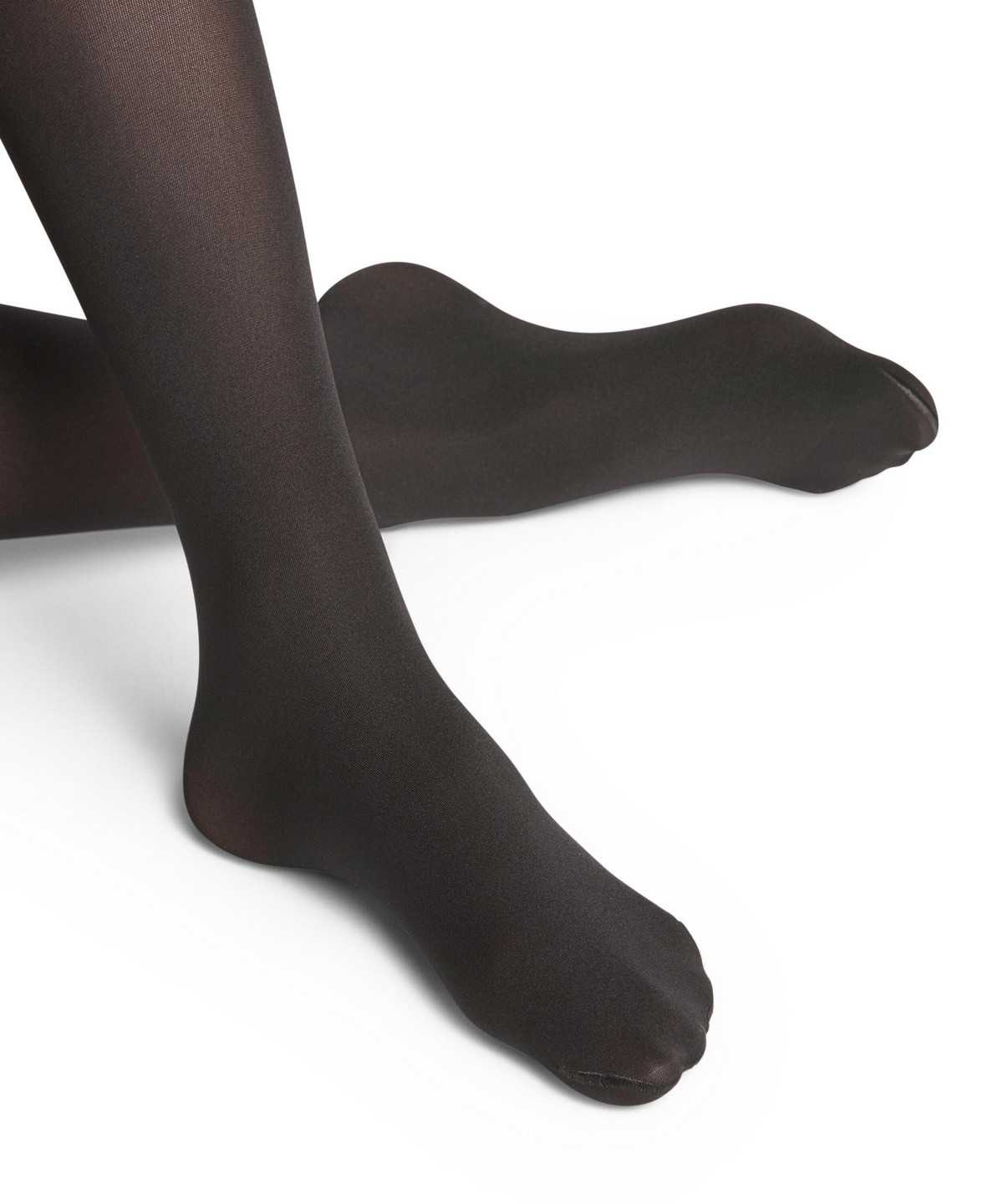 Falke Seidenglatt 40 DEN Tights Tights Dames Zwart | EDG-298530