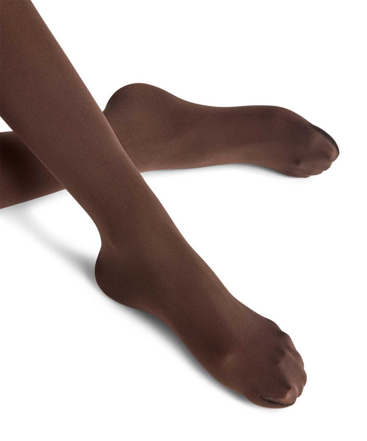 Falke Seidenglatt 40 DEN Tights Tights Dames Bruin | RMD-982506