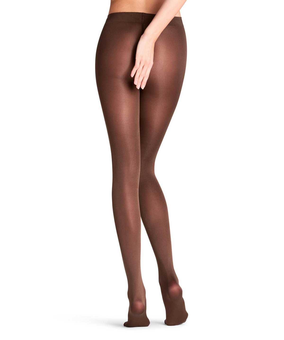 Falke Seidenglatt 80 DEN Tights Tights Dames Bruin | XMP-739640