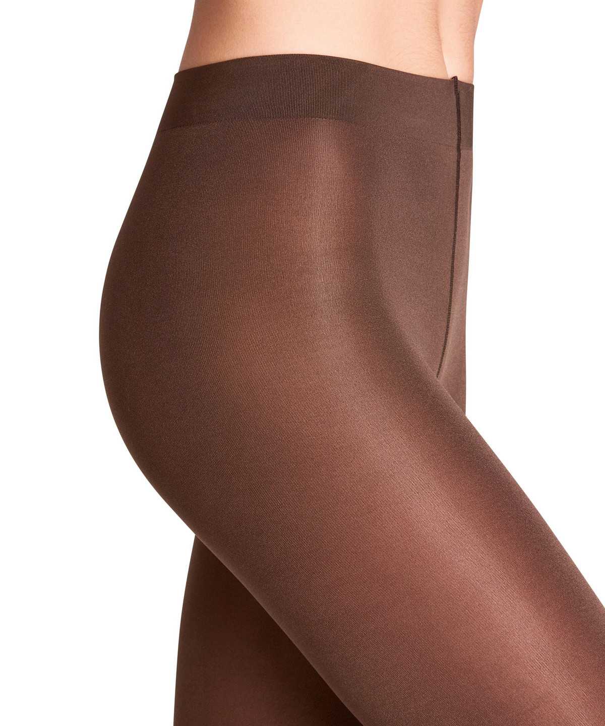 Falke Seidenglatt 80 DEN Tights Tights Dames Bruin | XMP-739640