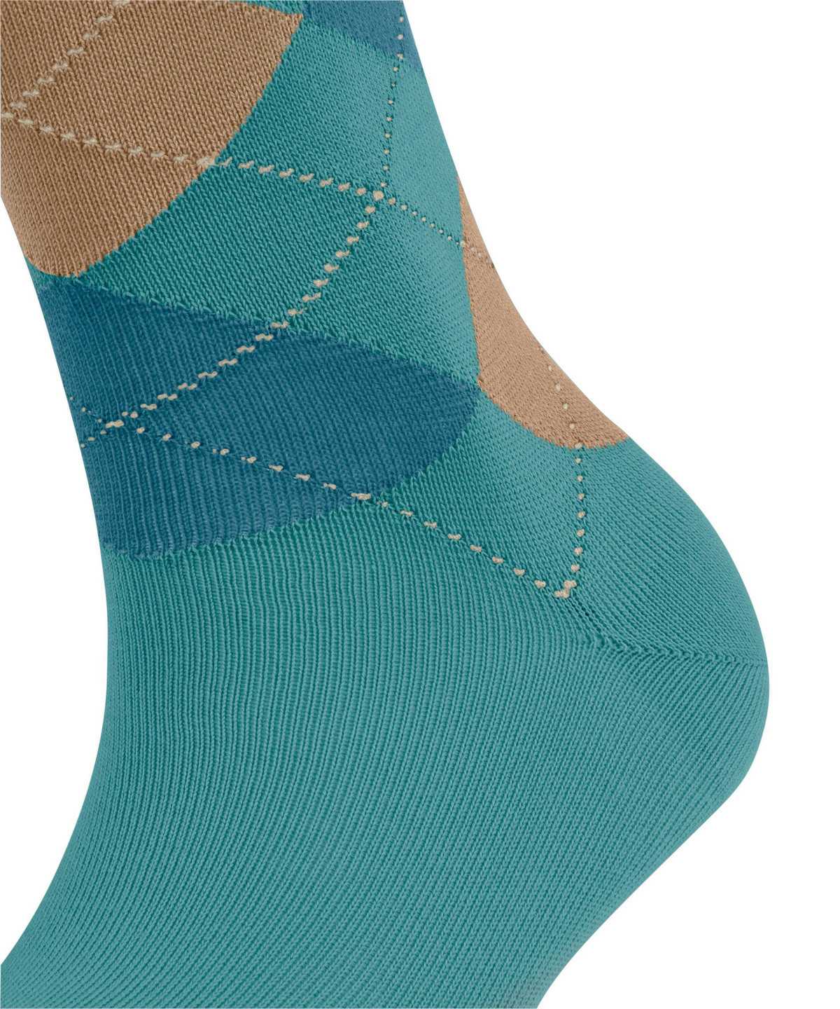 Falke Sensitive Argyle Socks Sokken Dames Blauw | CKY-498172