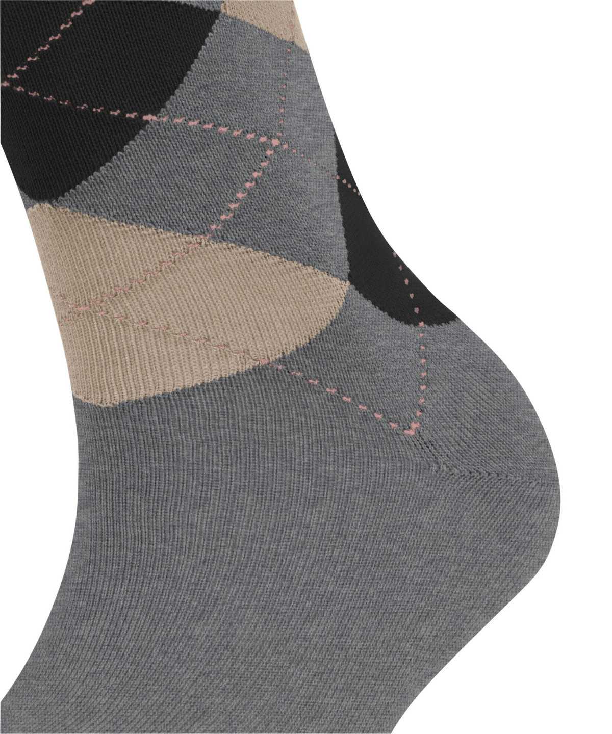 Falke Sensitive Argyle Socks Sokken Dames Grijs | CYE-253109