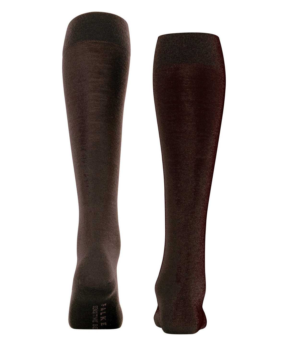 Falke Sensitive Berlin Knee-high Socks Sokken Dames Zwart | VPX-792156