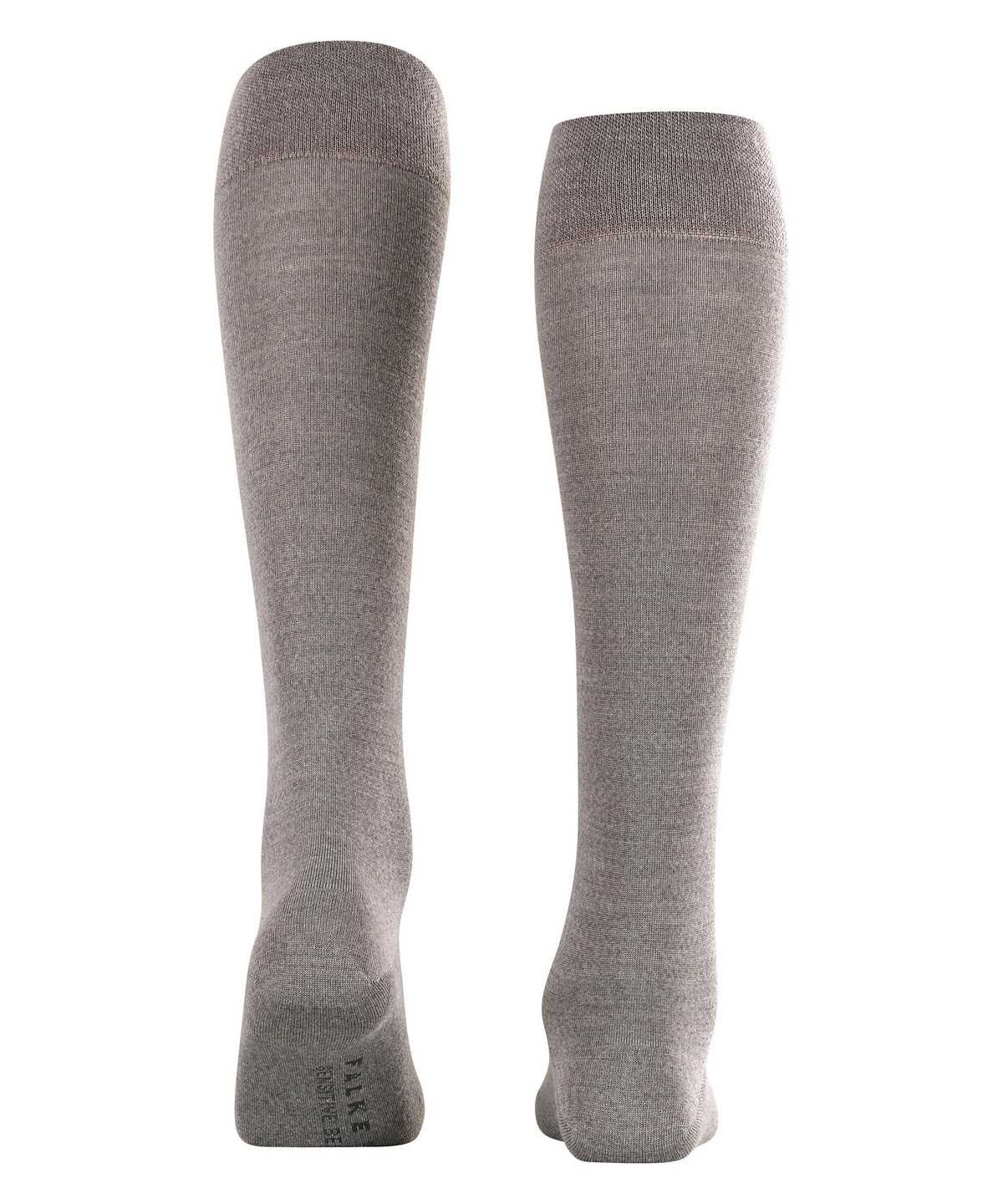 Falke Sensitive Berlin Knee-high Socks Sokken Dames Grijs | RXZ-358702