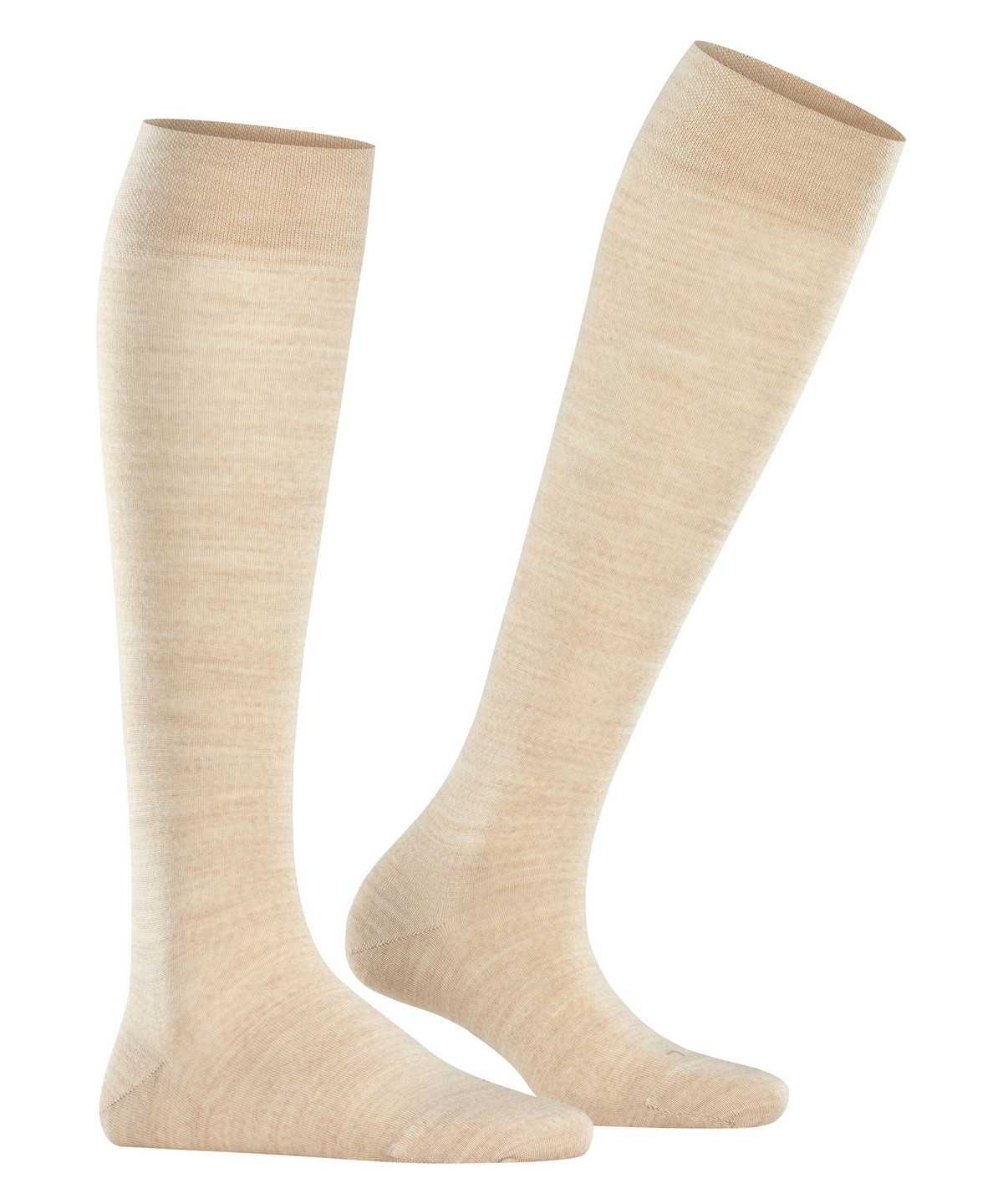 Falke Sensitive Berlin Knee-high Socks Sokken Dames Beige | YEN-543790