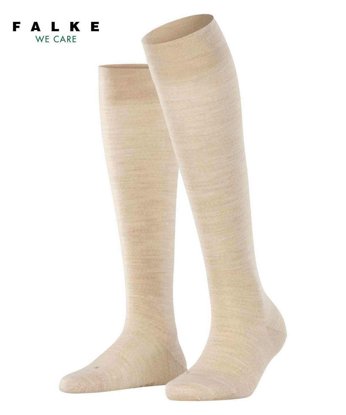 Falke Sensitive Berlin Knee-high Socks Sokken Dames Beige | YEN-543790