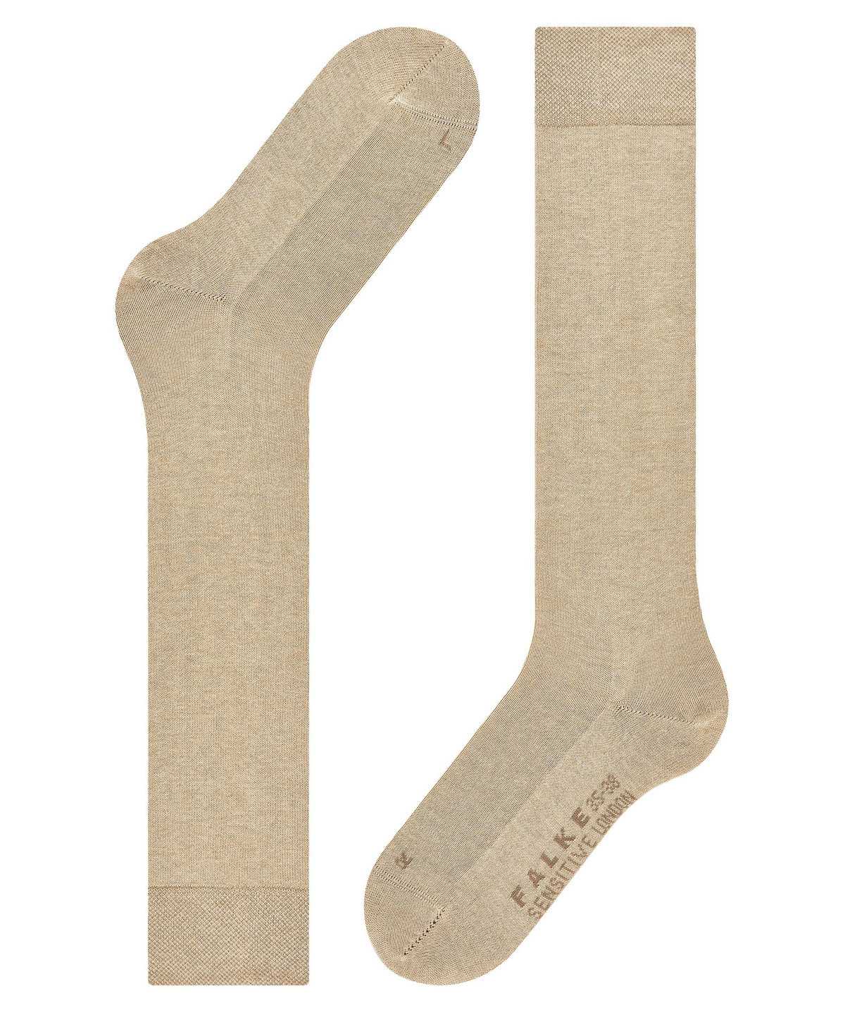 Falke Sensitive London Knee-high Socks Sokken Dames Beige | TPU-269715