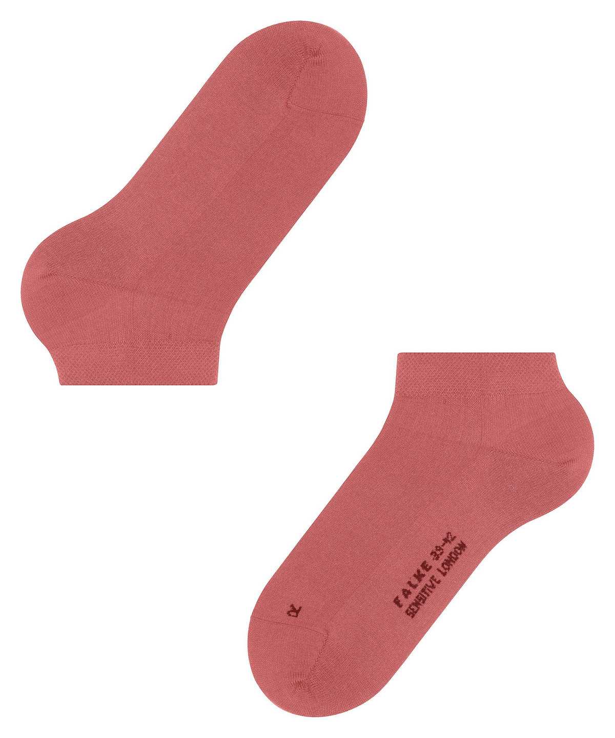 Falke Sensitive London Sneaker socks Sokken Heren Rood | EZU-751620