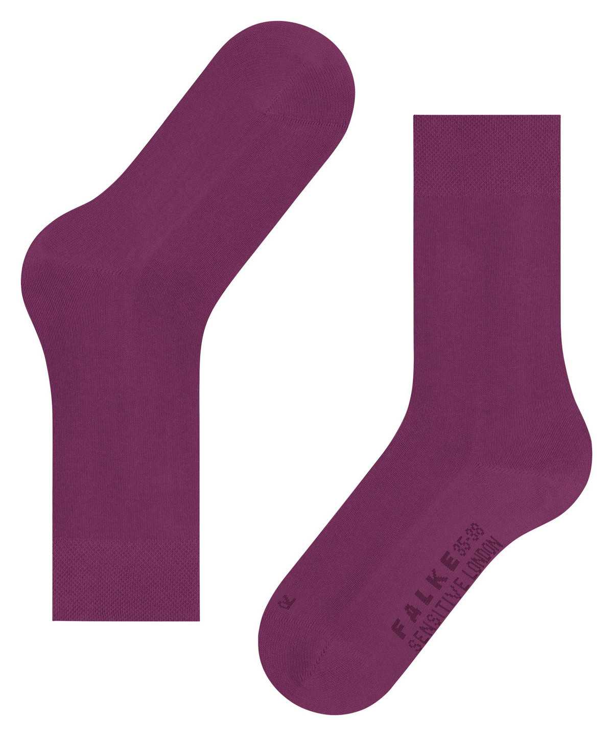 Falke Sensitive London Socks Sokken Dames Paars | AZV-289017