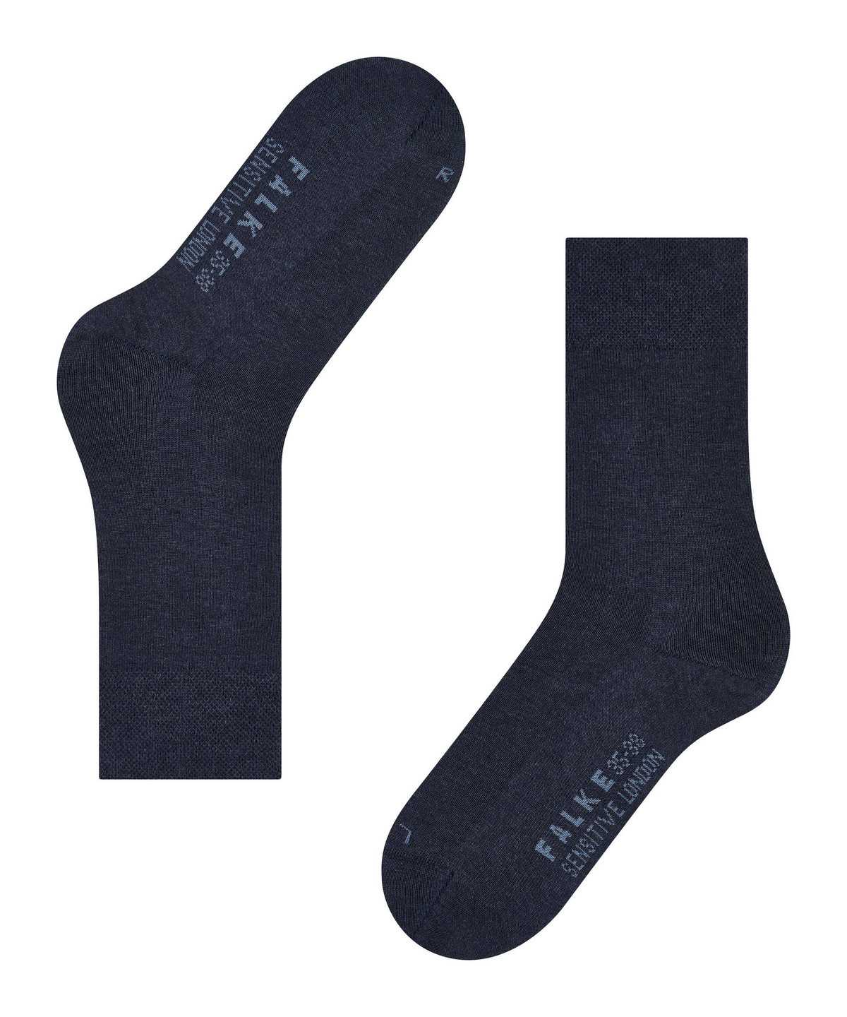 Falke Sensitive London Socks Sokken Dames Blauw | GAP-028479