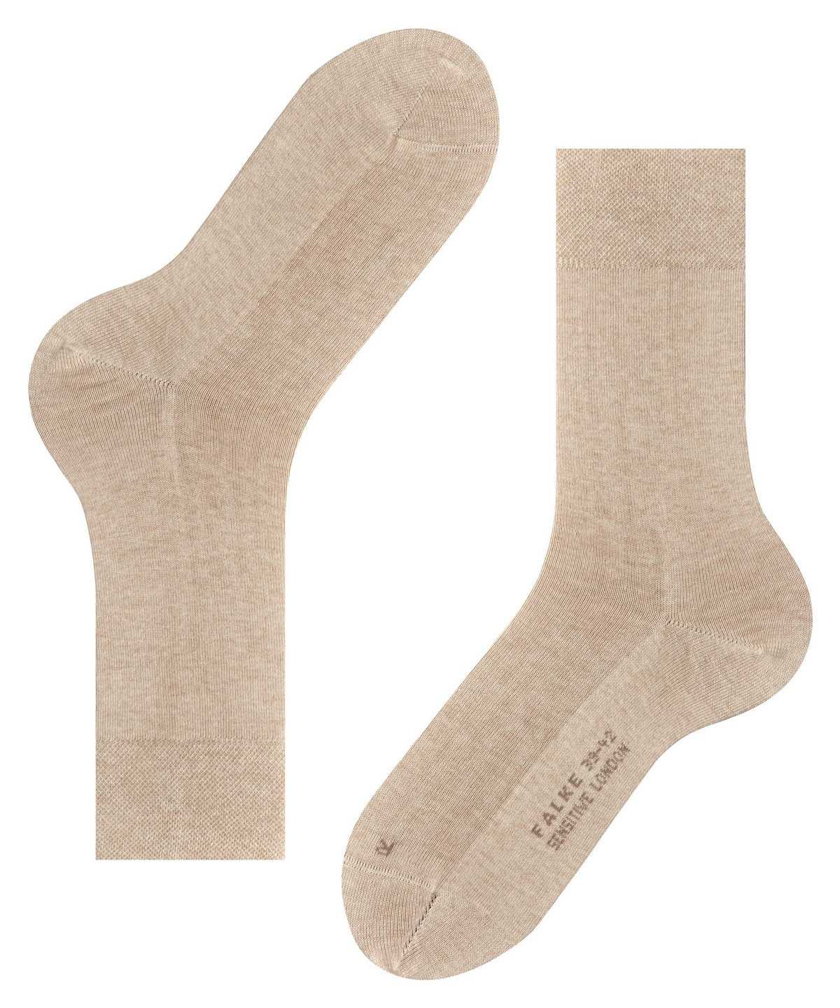 Falke Sensitive London Socks Sokken Heren Beige | UCN-015239