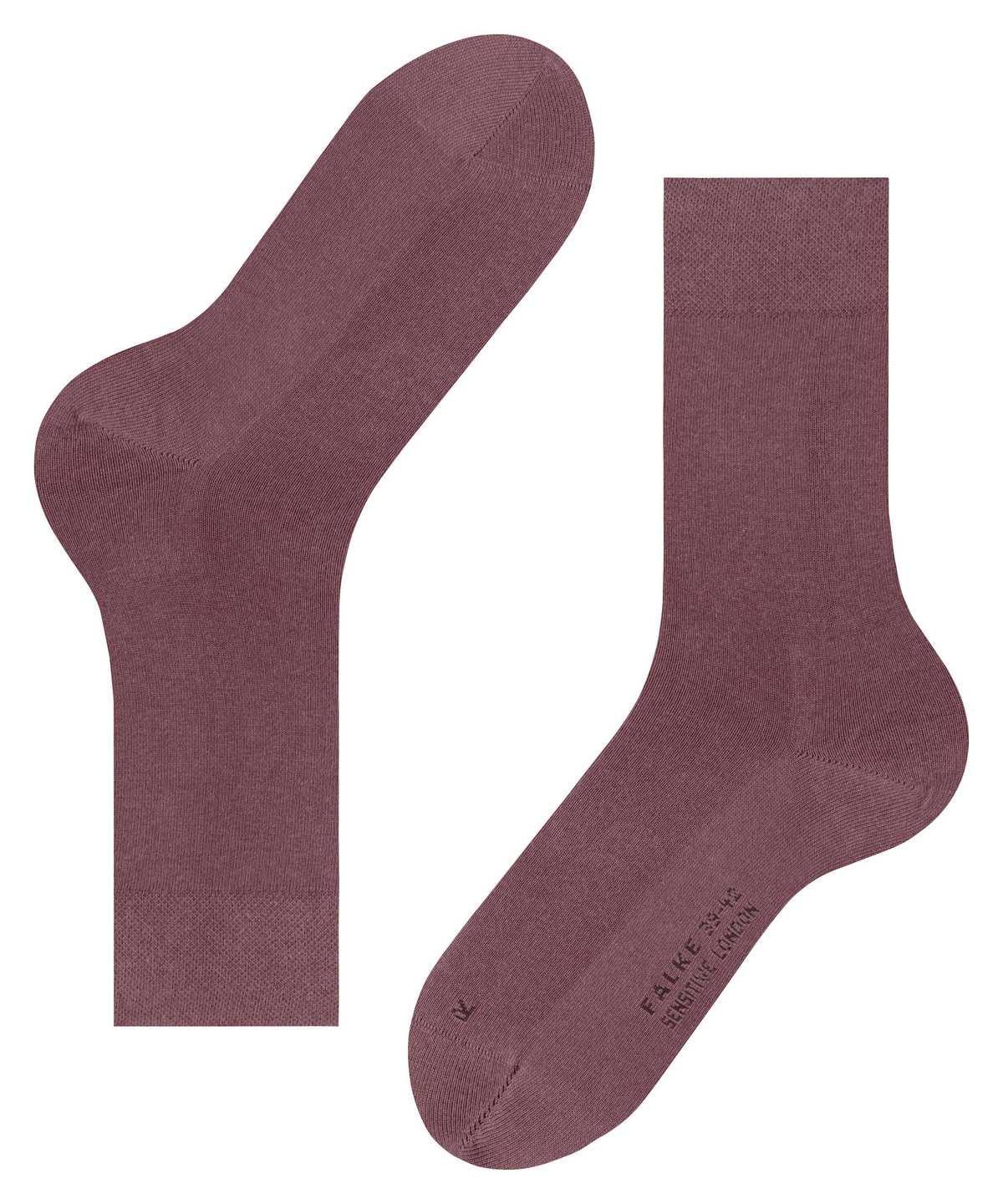 Falke Sensitive London Socks Sokken Heren Rood | PLY-359628