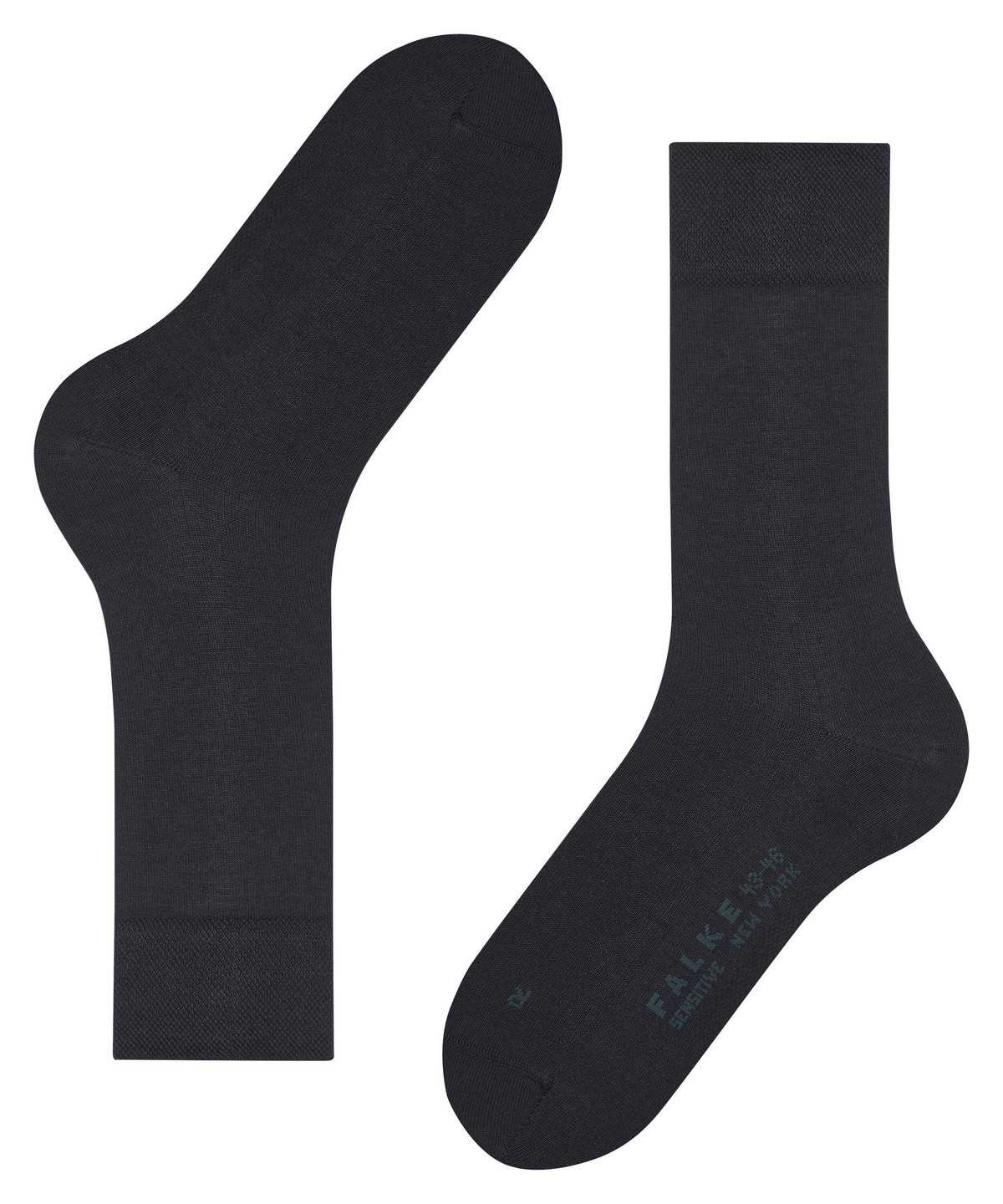 Falke Sensitive New York Socks Sokken Heren Blauw | RHK-175408