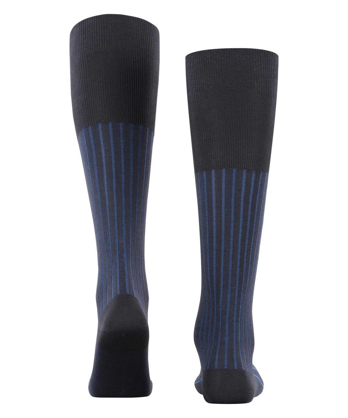 Falke Shadow Knee-high Socks Sokken Heren Blauw | ACT-685109