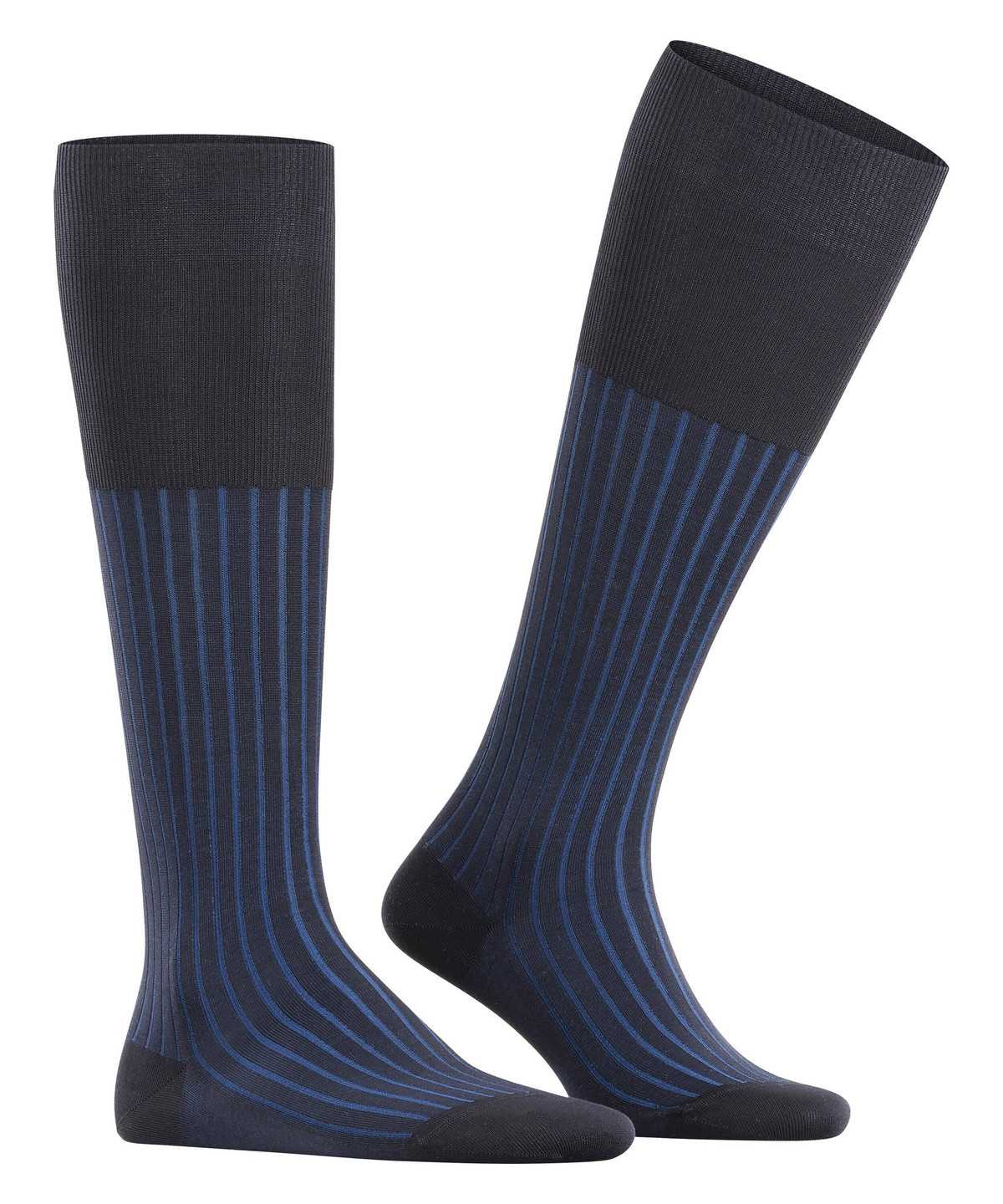 Falke Shadow Knee-high Socks Sokken Heren Blauw | ACT-685109