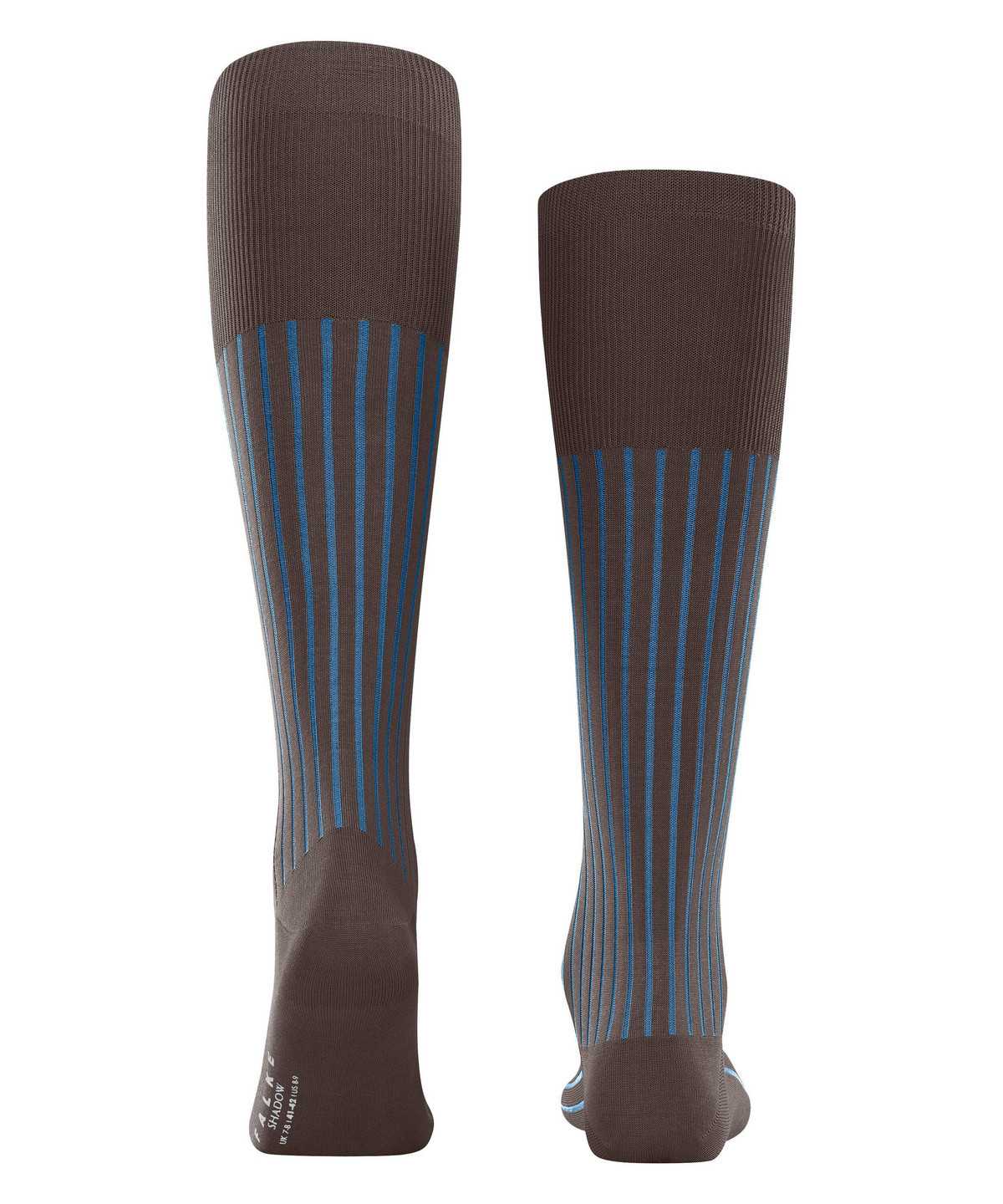 Falke Shadow Knee-high Socks Sokken Heren Bruin | WNR-605481