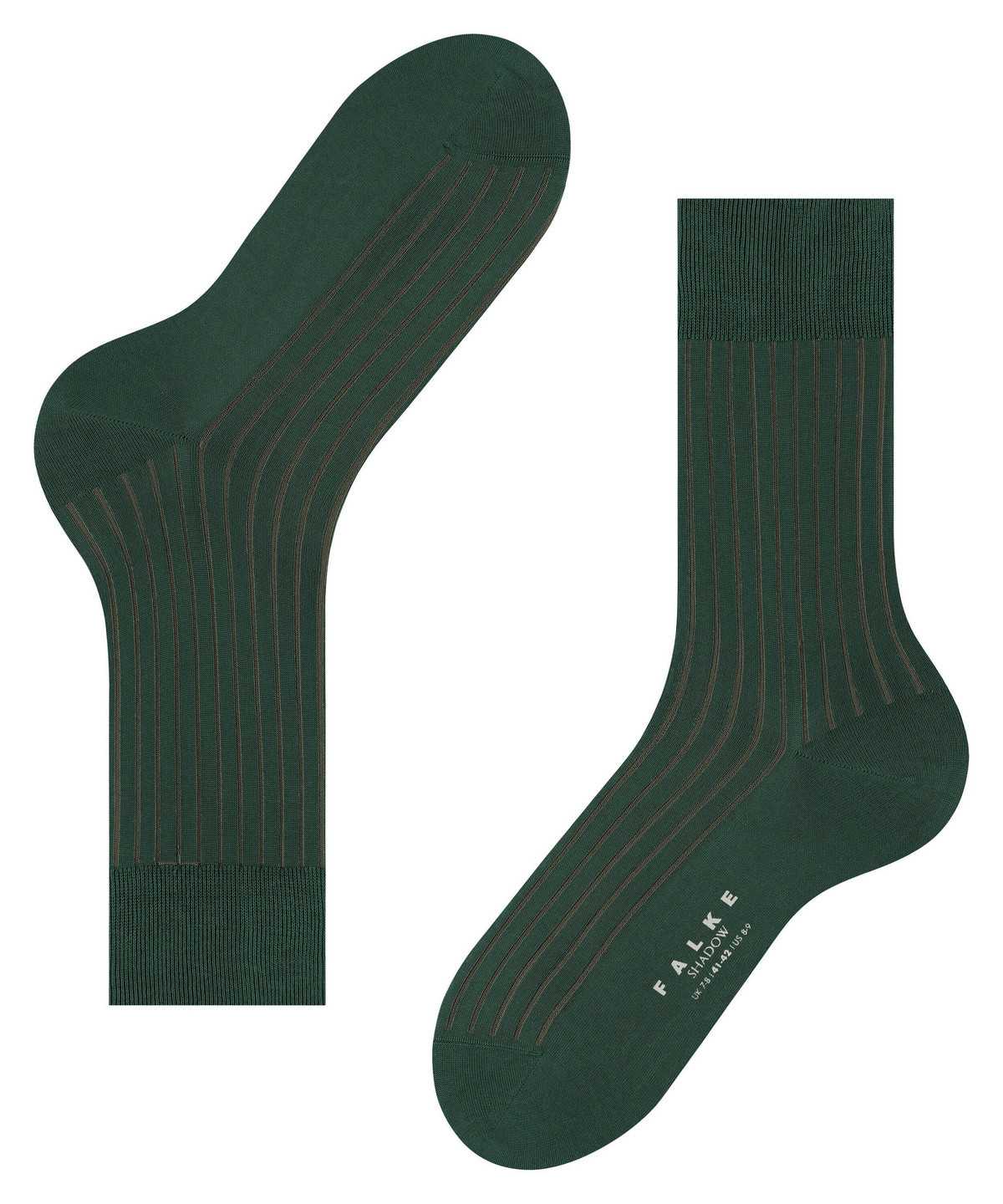 Falke Shadow Socks Sokken Heren Groen | BJG-806325