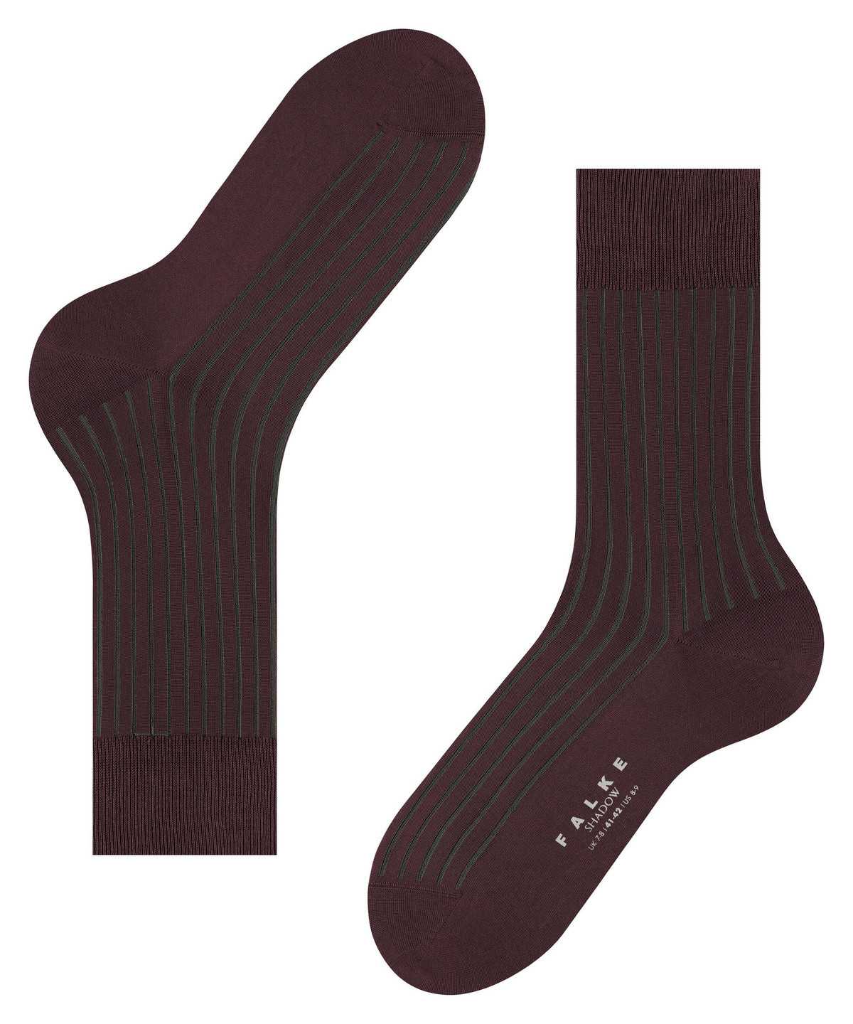 Falke Shadow Socks Sokken Heren Rood | NBM-762158