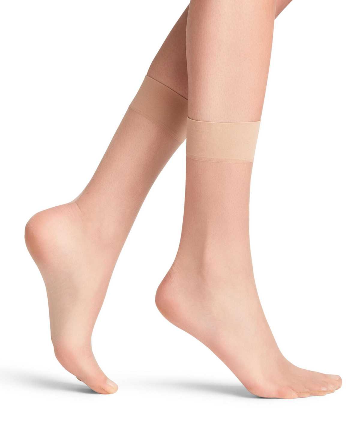 Falke Shelina 12 DEN Ankle socks Sokken Dames Beige | MVO-803629