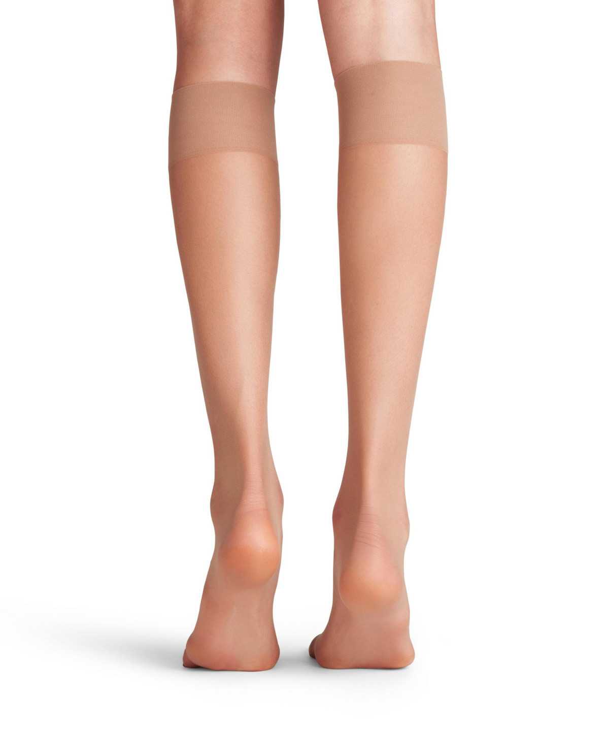 Falke Shelina 12 DEN Knee-high Socks Sokken Dames Beige | CTL-473901