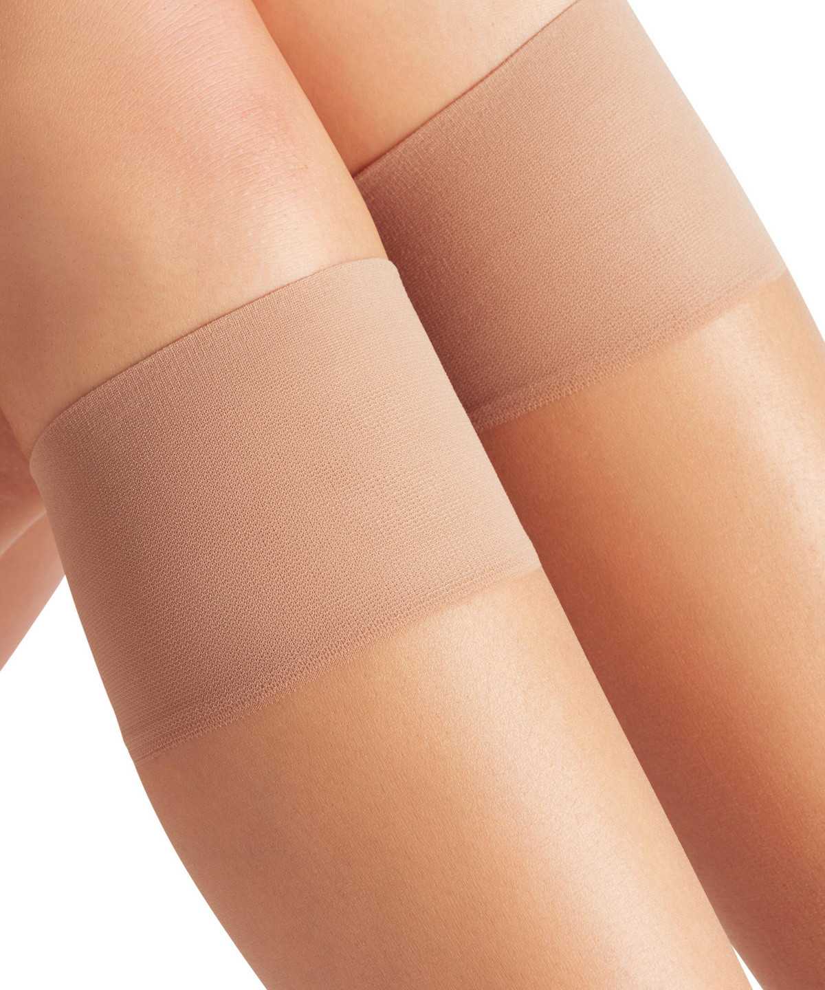 Falke Shelina 12 DEN Knee-high Socks Sokken Dames Beige | CTL-473901