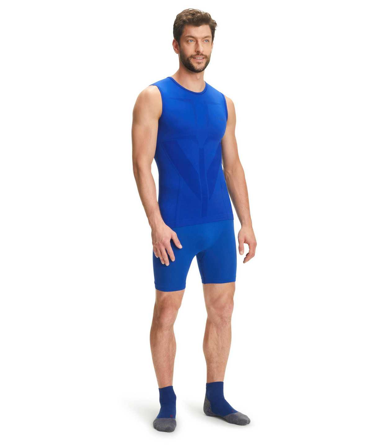 Falke Singlet Warm Functional Underwear Heren Blauw | ESN-395182