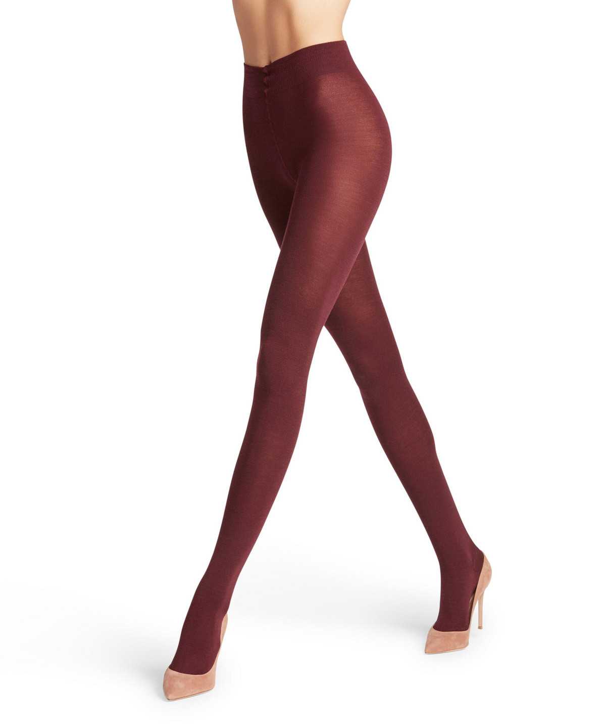 Falke Softmerino Tights Tights Dames Rood | CEX-385162