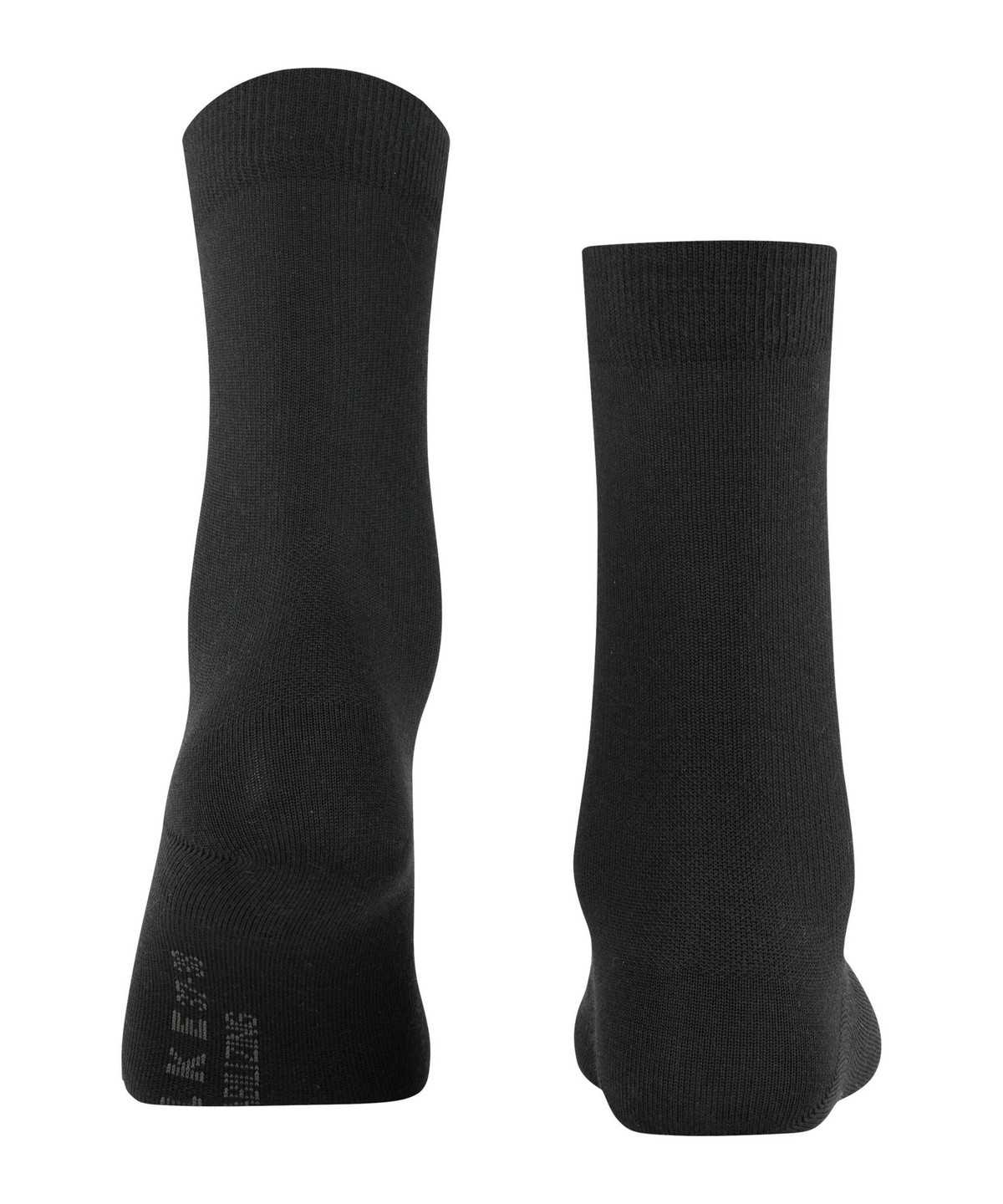 Falke Stabilizing Wool Everyday Socks Sokken Dames Zwart | TVA-478093