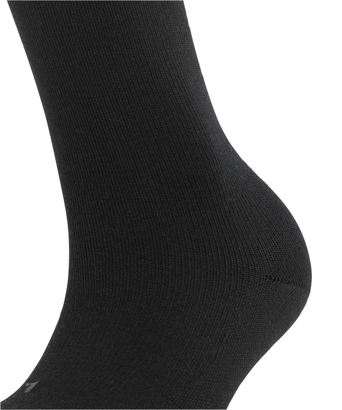 Falke Stabilizing Wool Everyday Socks Sokken Dames Zwart | TVA-478093