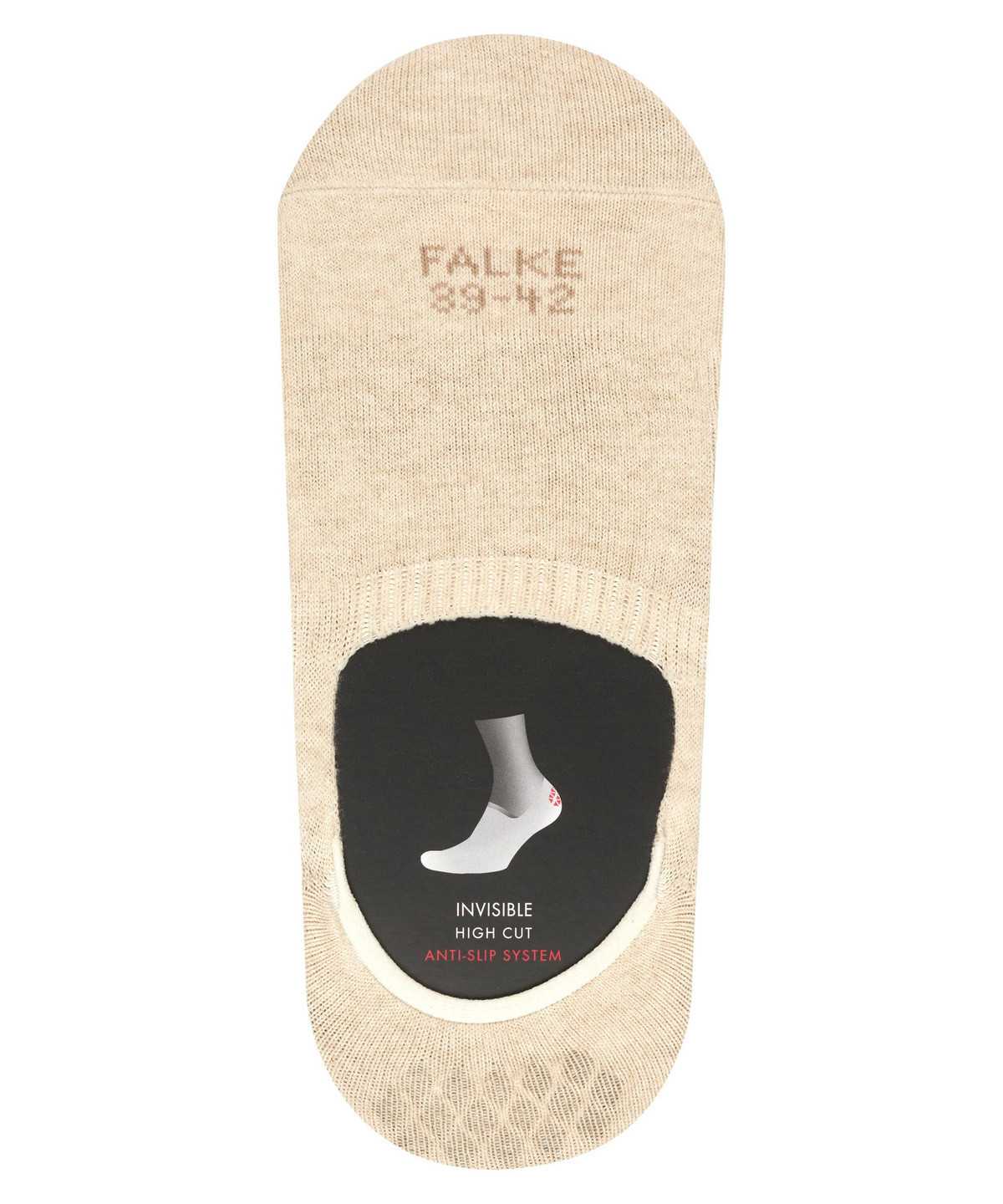 Falke Step High Cut Invisibles No Show Socks Heren Beige | TJQ-861709