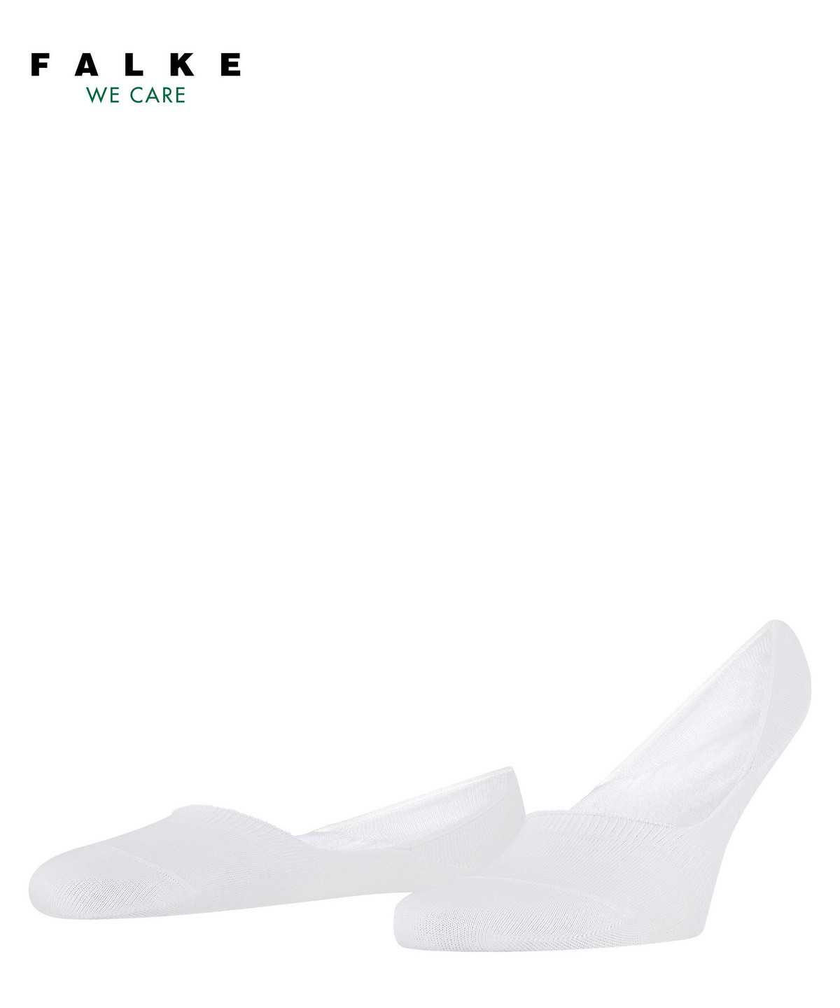 Falke Step Medium Cut Box Invisibles No Show Socks Heren Wit | VCA-823401