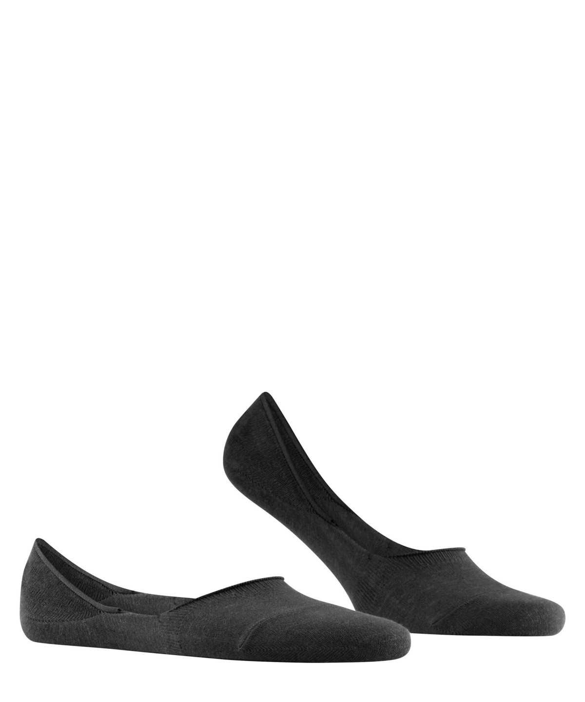 Falke Step Medium Cut Invisibles No Show Socks Heren Zwart | BOF-928561